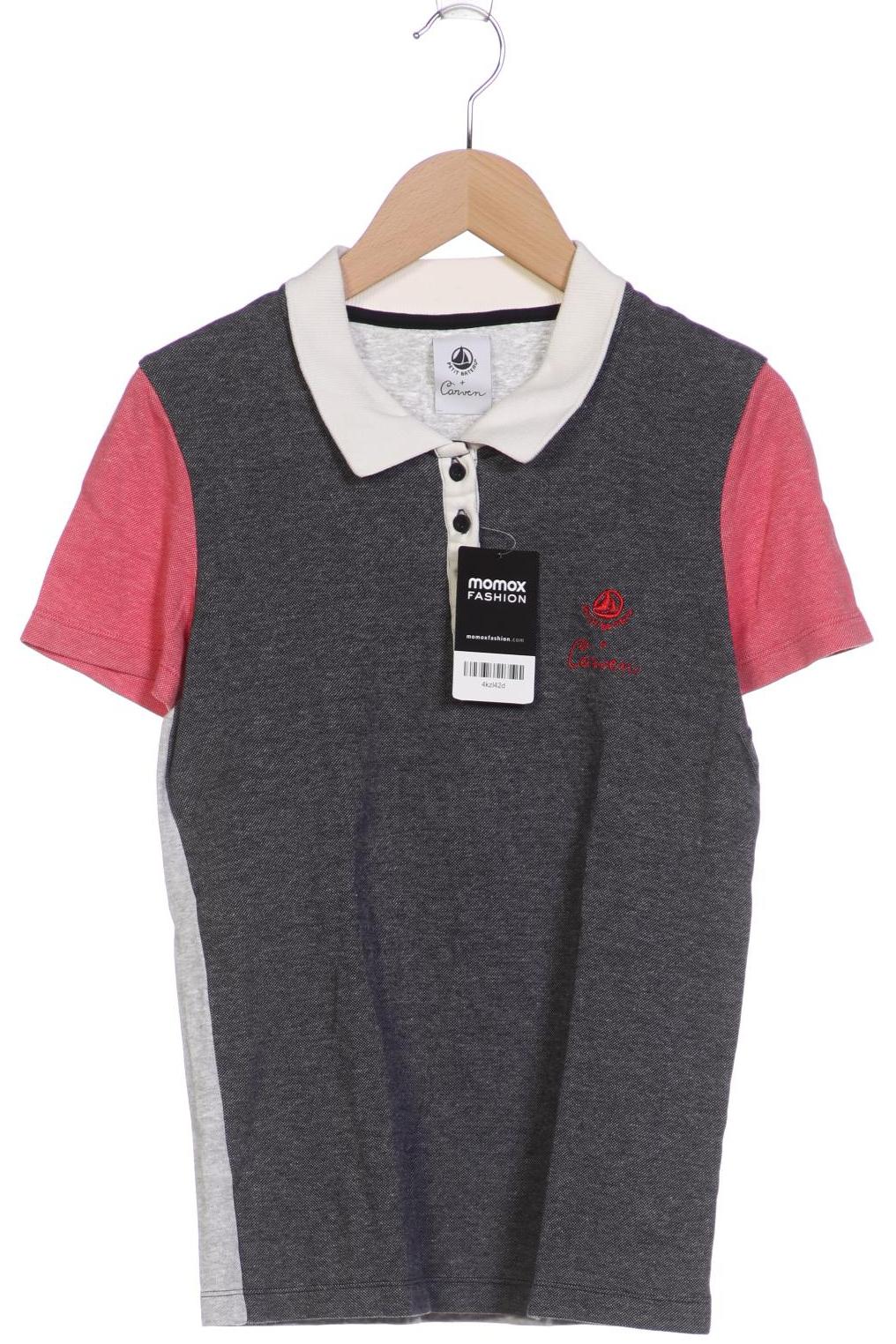 

Petit Bateau Damen Poloshirt, grau