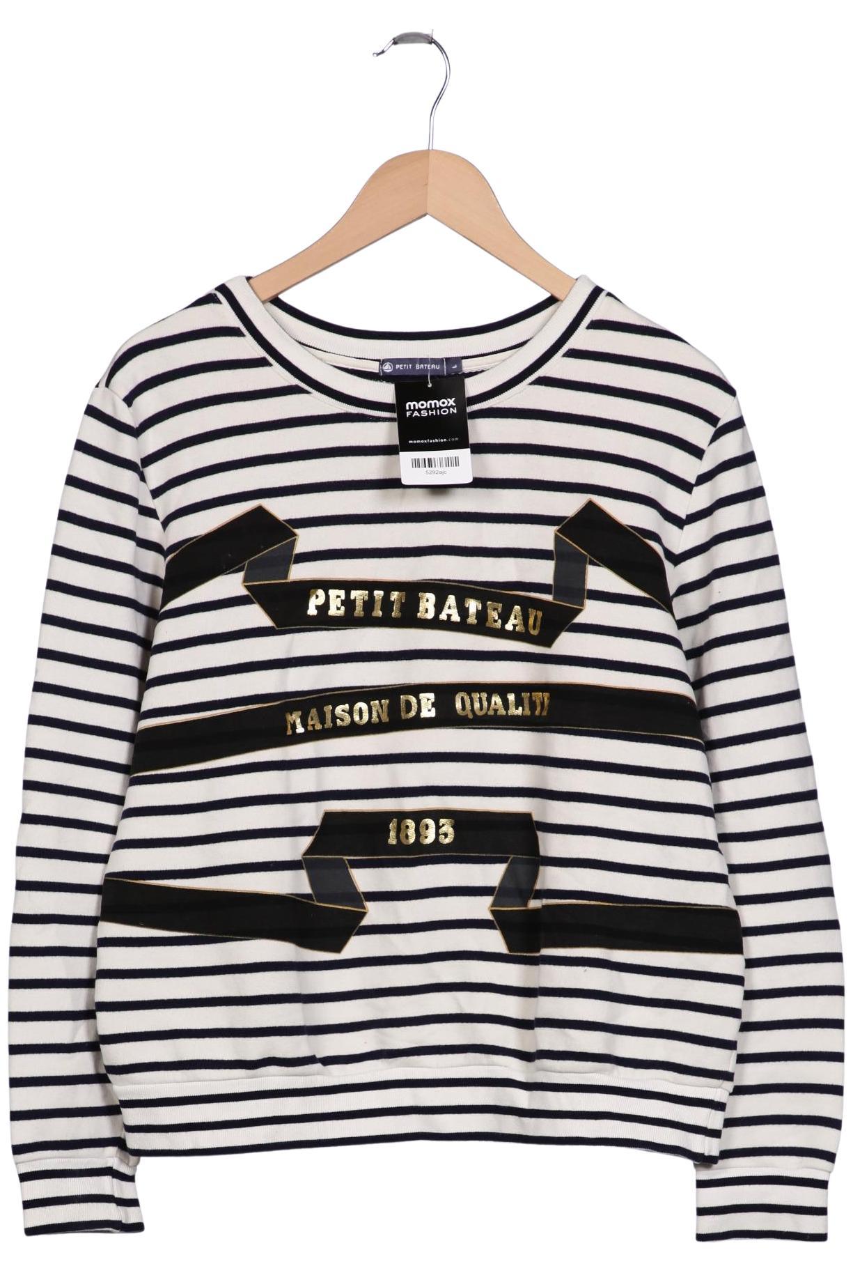 

Petit Bateau Damen Sweatshirt, weiß, Gr. 42