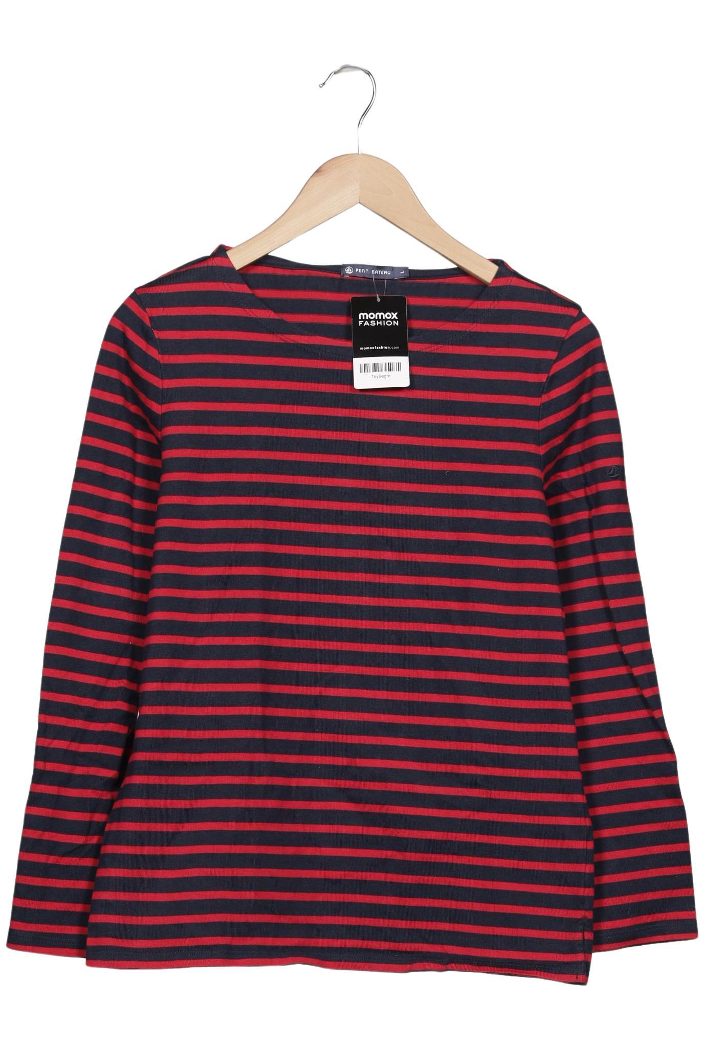 

Petit Bateau Damen Langarmshirt, marineblau, Gr. 42