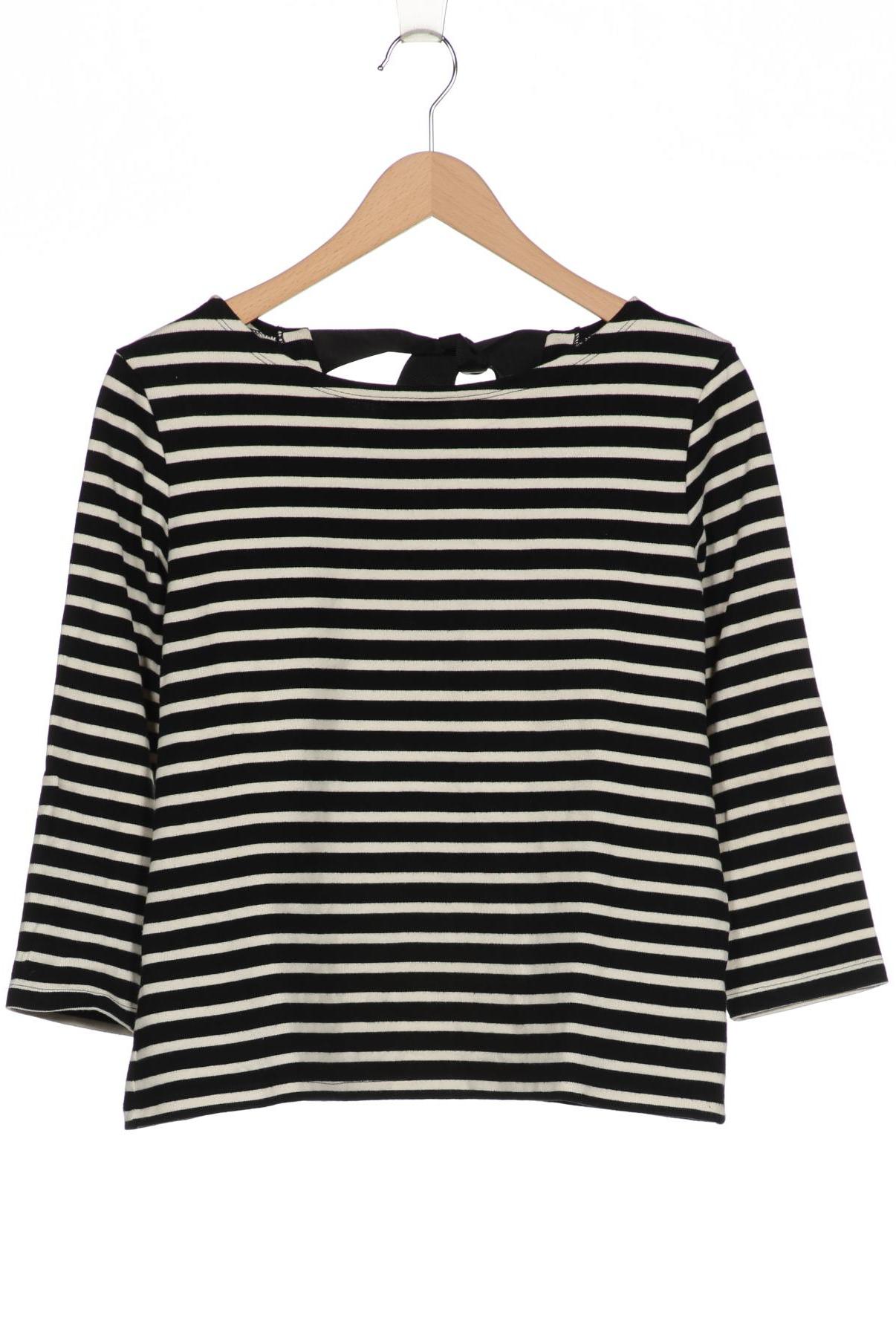 

Petit Bateau Damen Langarmshirt, schwarz, Gr. 36
