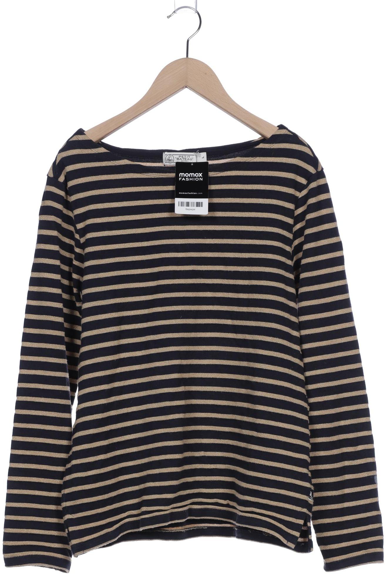 

Petit Bateau Damen Langarmshirt, marineblau, Gr. 42