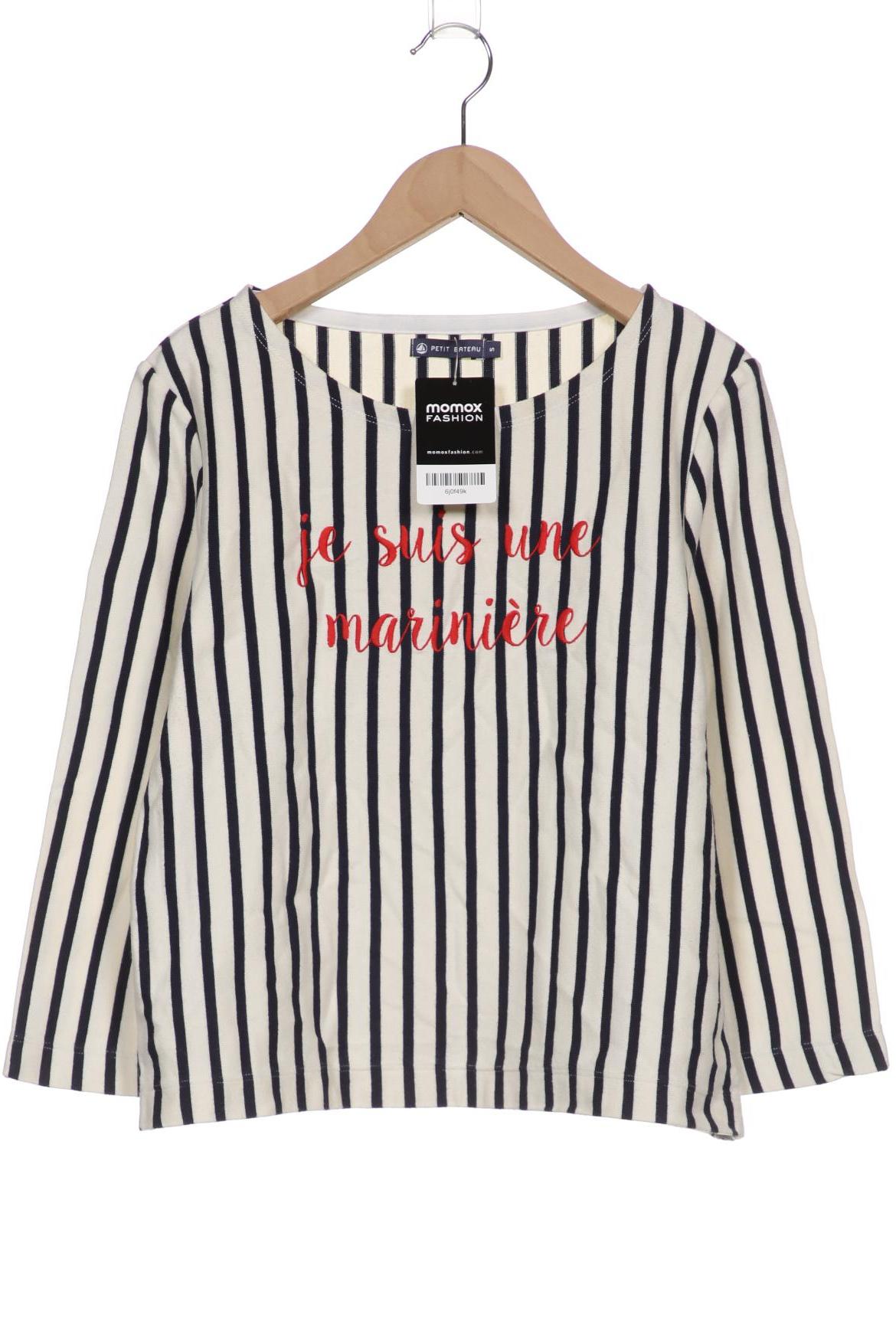 

Petit Bateau Damen Langarmshirt, cremeweiß