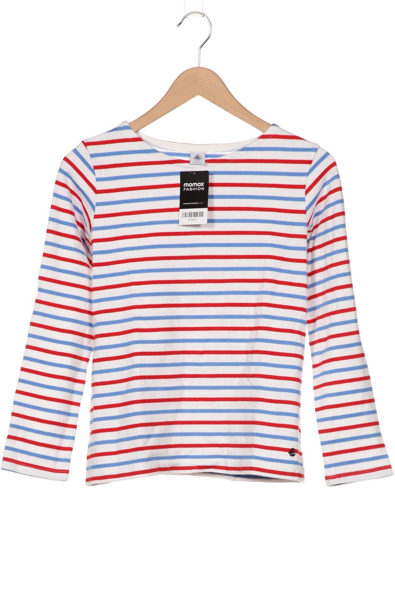 

Petit Bateau Damen Langarmshirt, weiß