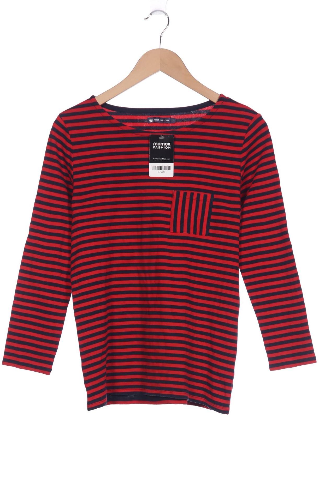 

Petit Bateau Damen Langarmshirt, rot, Gr. 42