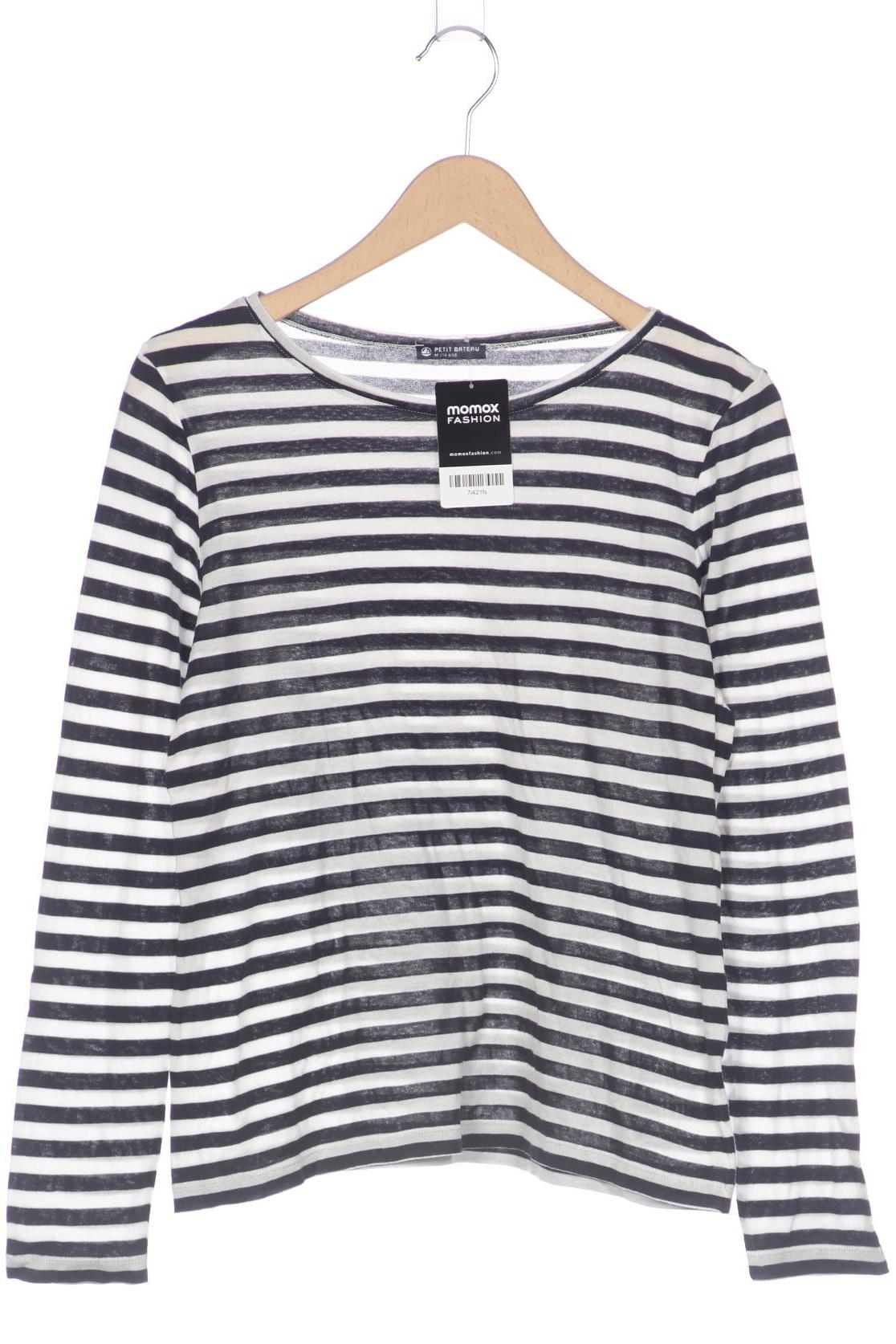 

Petit Bateau Damen Langarmshirt, marineblau, Gr. 38