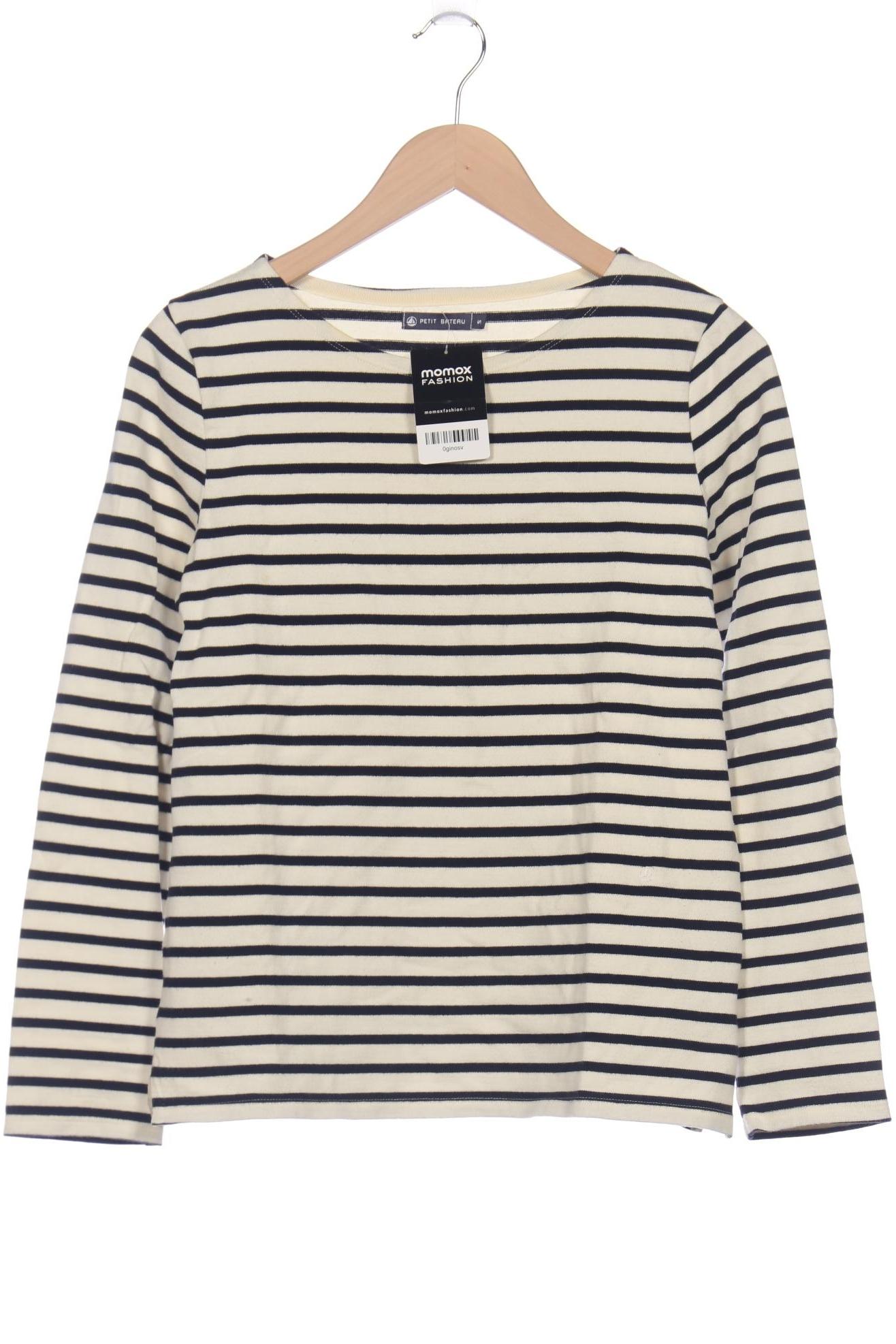 

Petit Bateau Damen Langarmshirt, cremeweiß, Gr. 36
