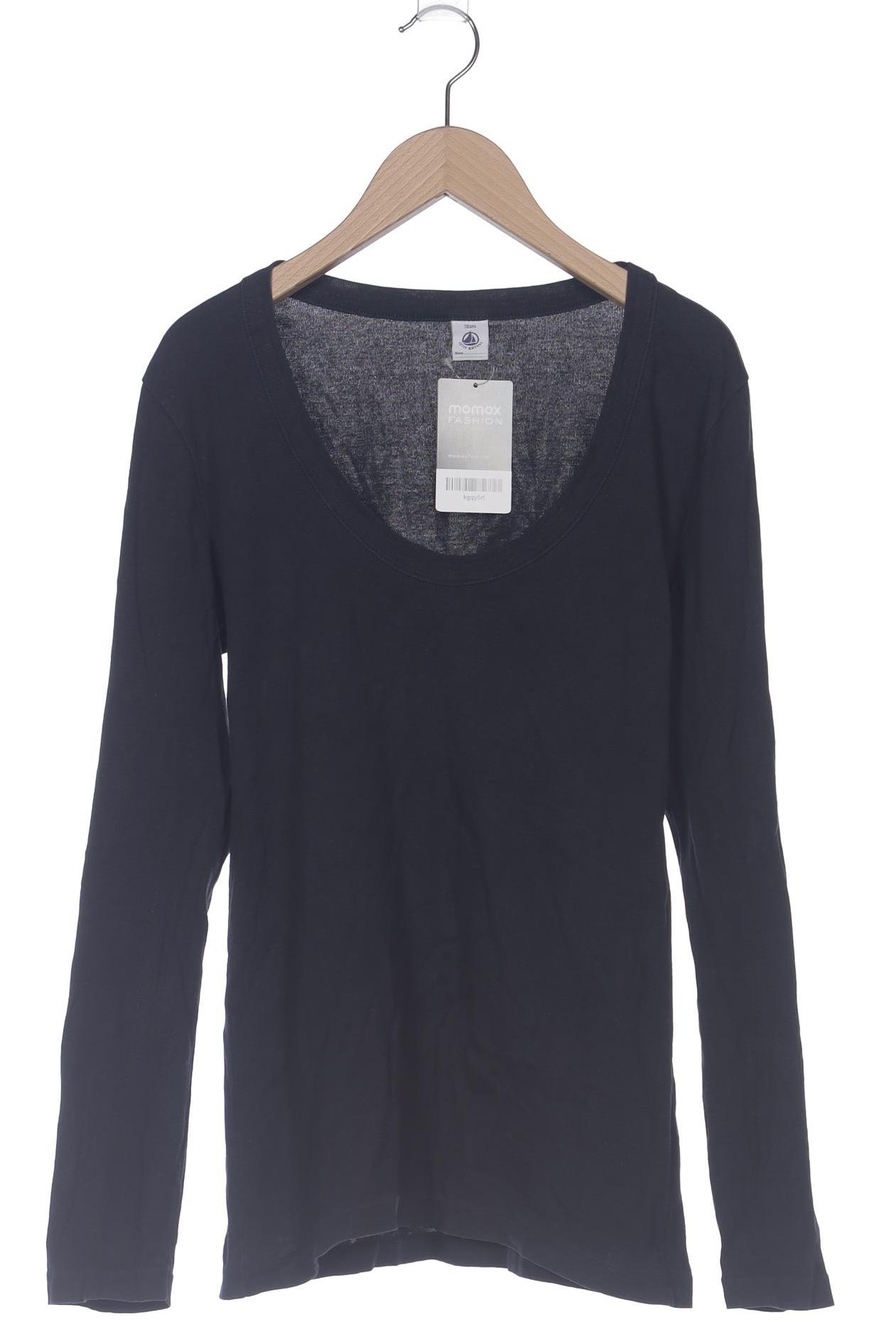 

Petit Bateau Damen Langarmshirt, marineblau, Gr. 34