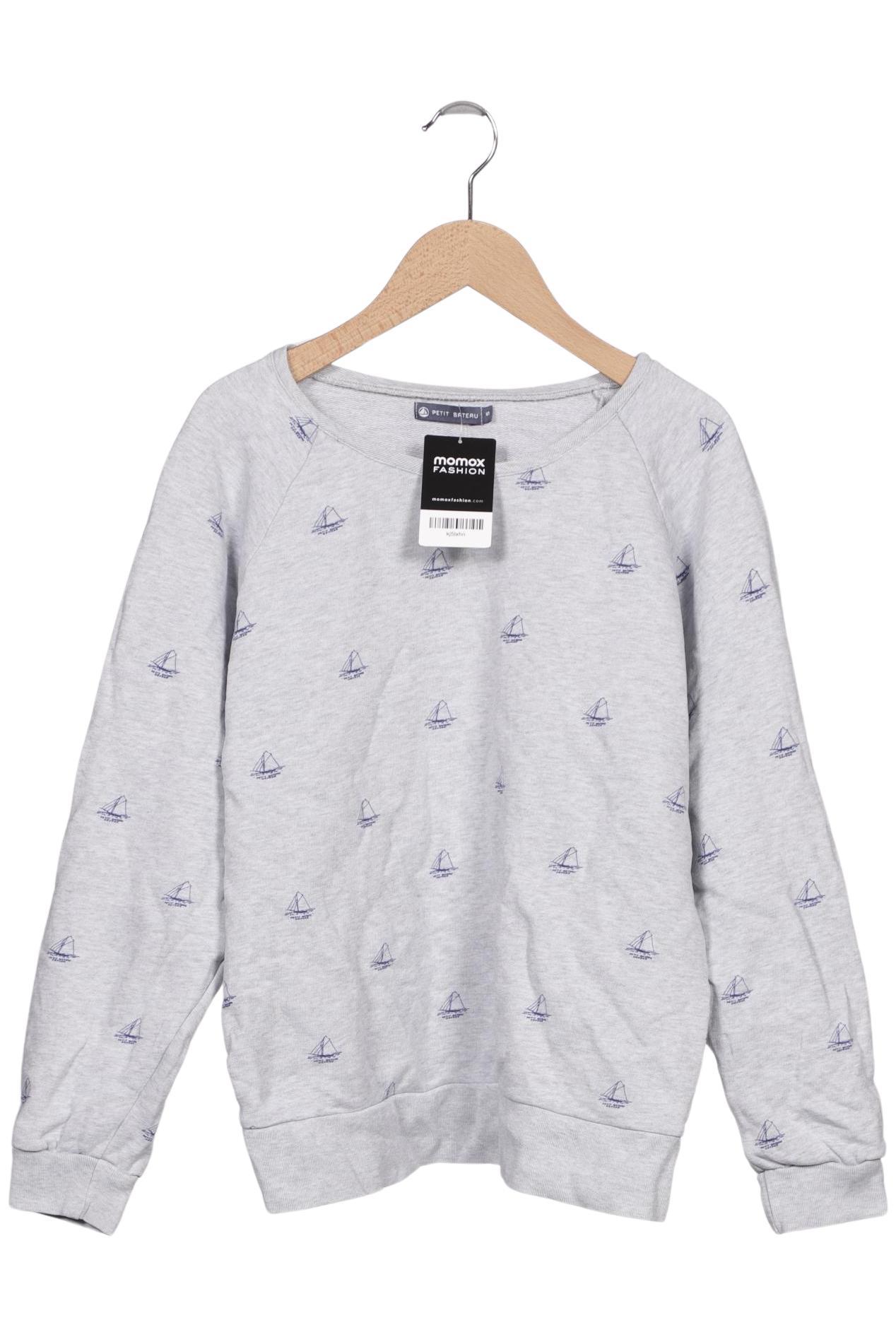 

Petit Bateau Damen Sweatshirt, grau, Gr. 36