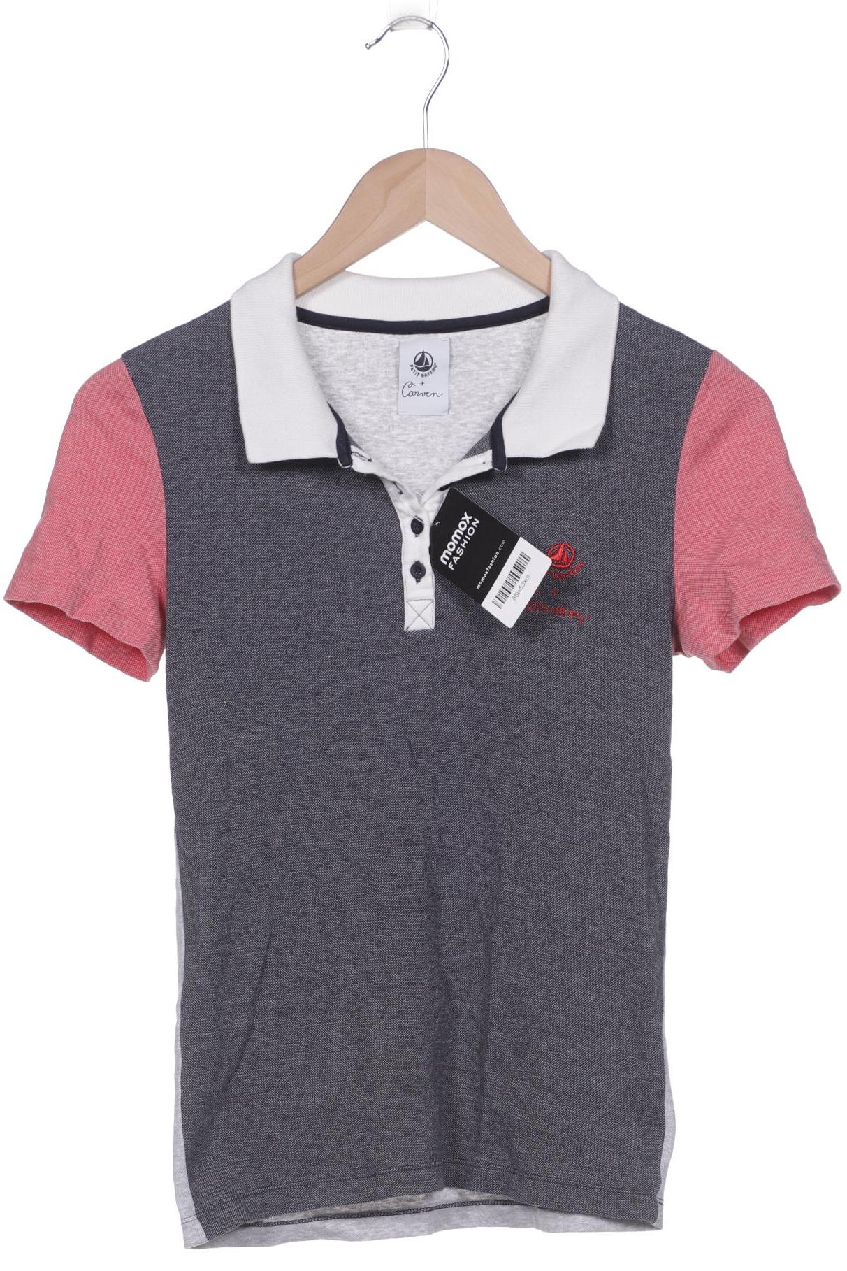 

Petit Bateau Damen Poloshirt, grau