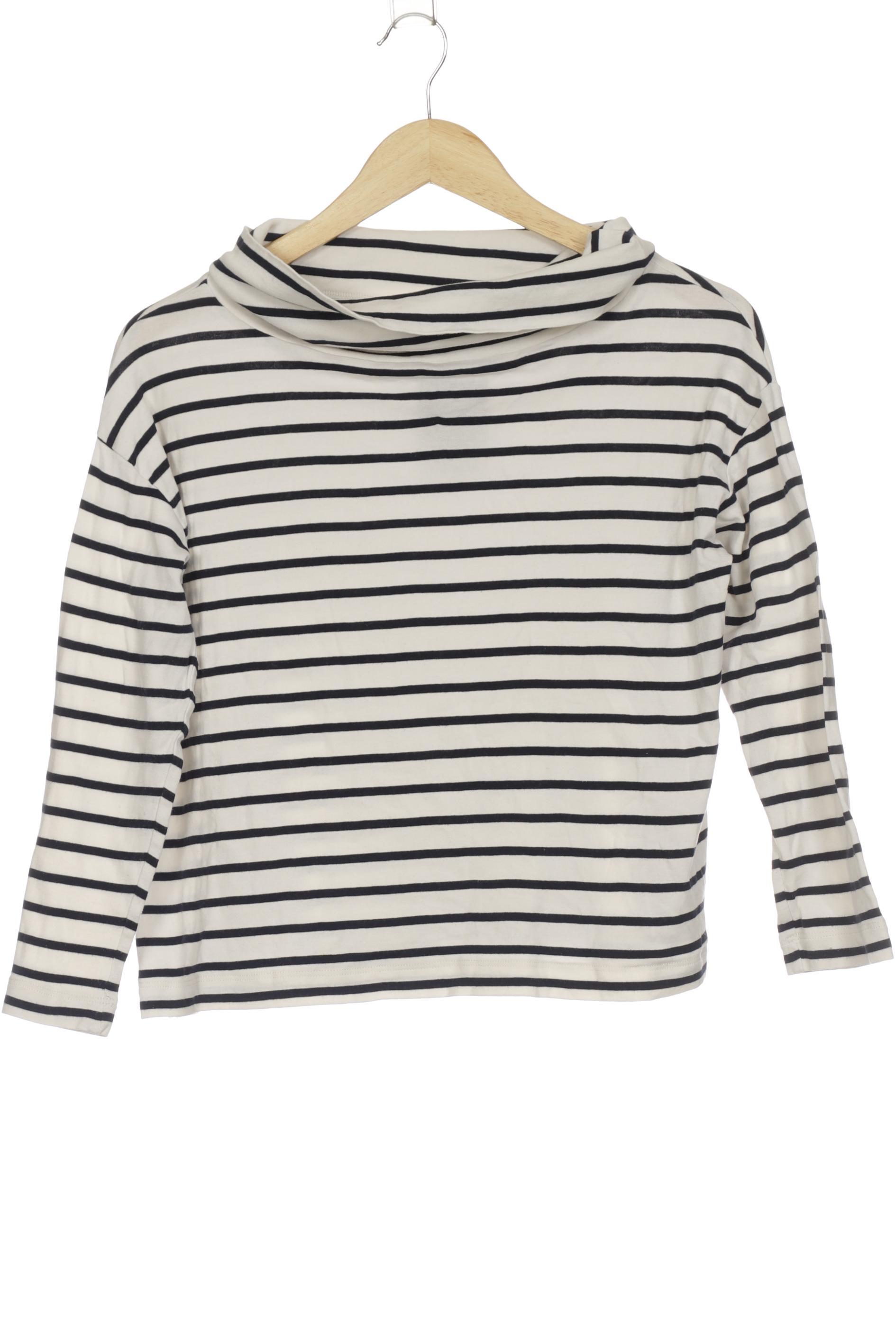 

Petit Bateau Damen Langarmshirt, weiß, Gr. 36