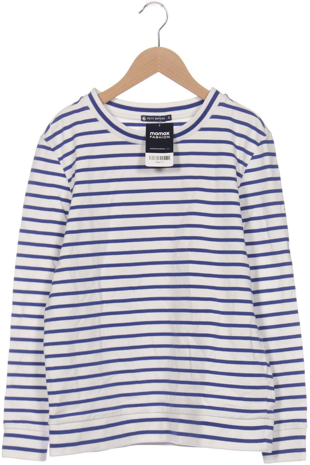 

Petit Bateau Damen Langarmshirt, blau, Gr. 38