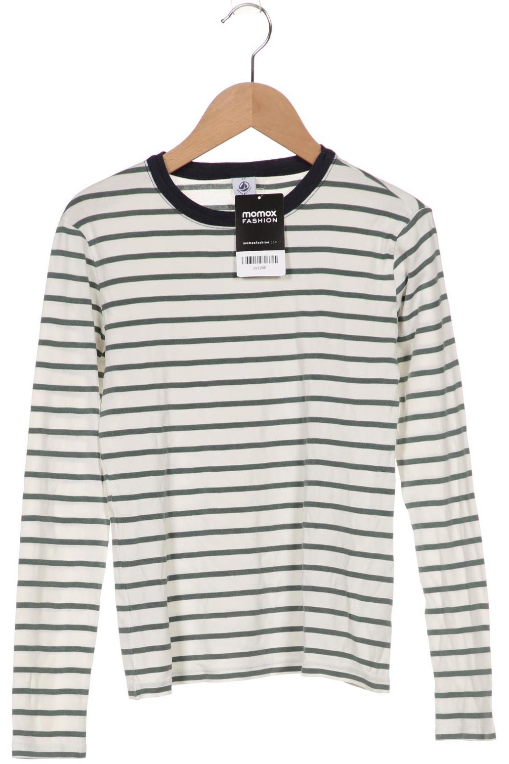 

Petit Bateau Damen Langarmshirt, weiß