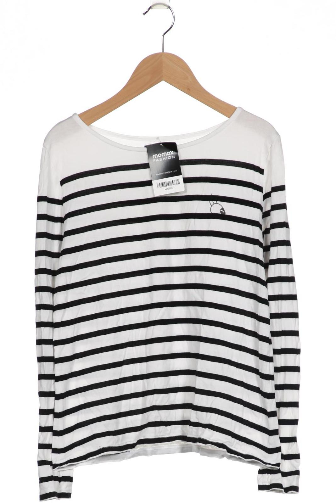 

Petit Bateau Damen Langarmshirt, weiß