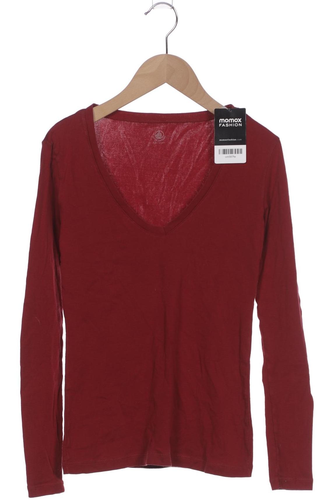 

Petit Bateau Damen Langarmshirt, rot, Gr. 32