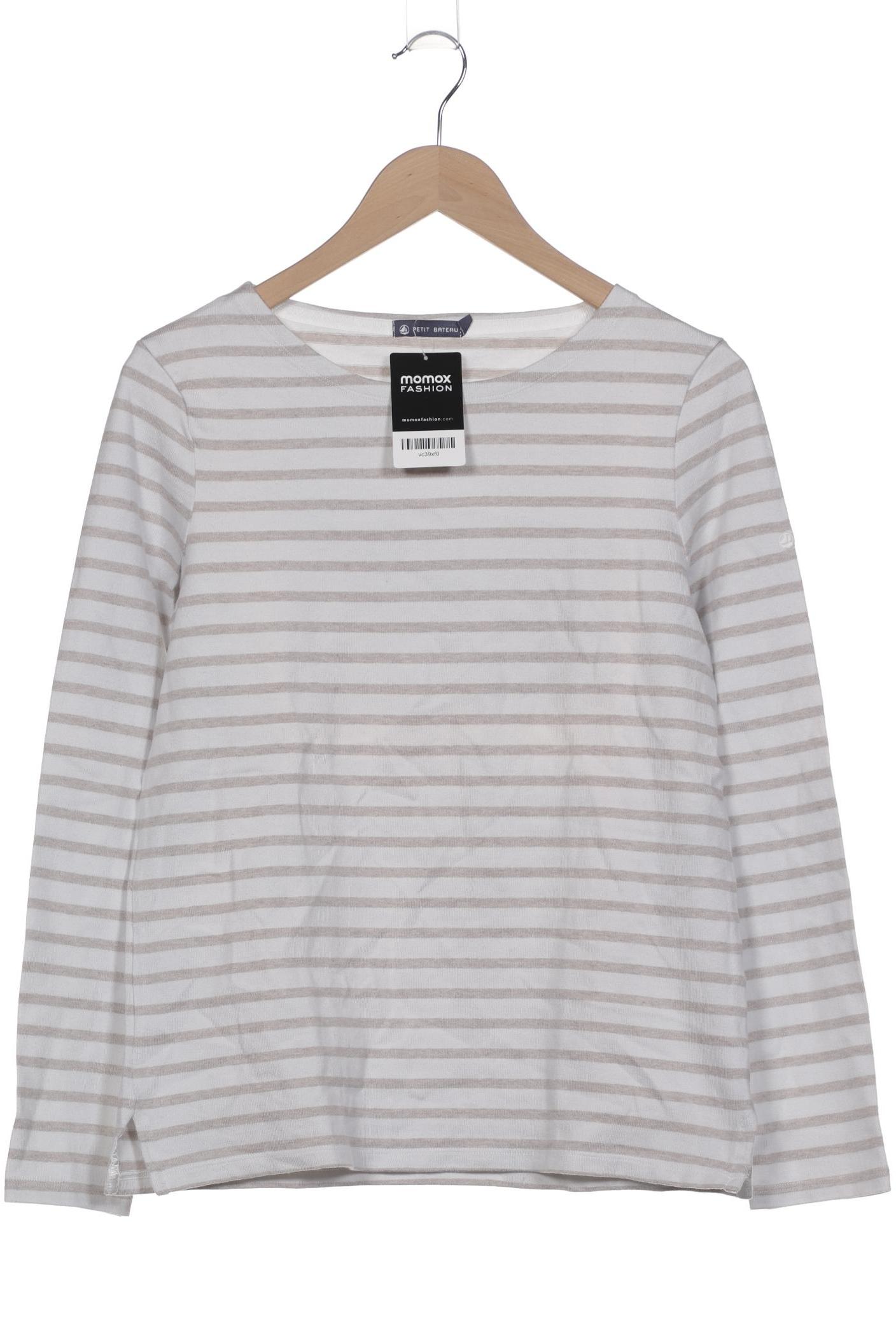 

Petit Bateau Damen Langarmshirt, cremeweiß, Gr. 38