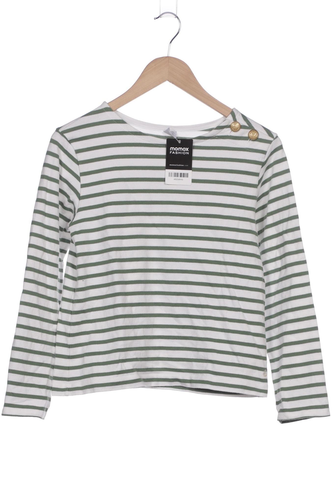 

Petit Bateau Damen Langarmshirt, weiß, Gr. 34