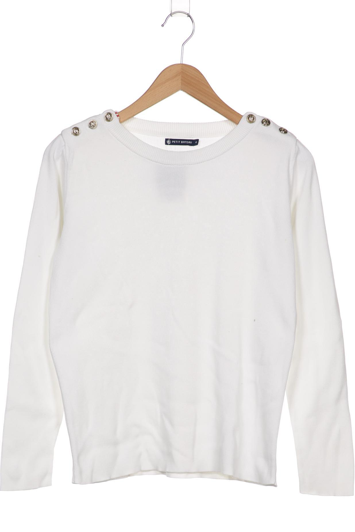 

Petit Bateau Damen Pullover, weiß, Gr. 36