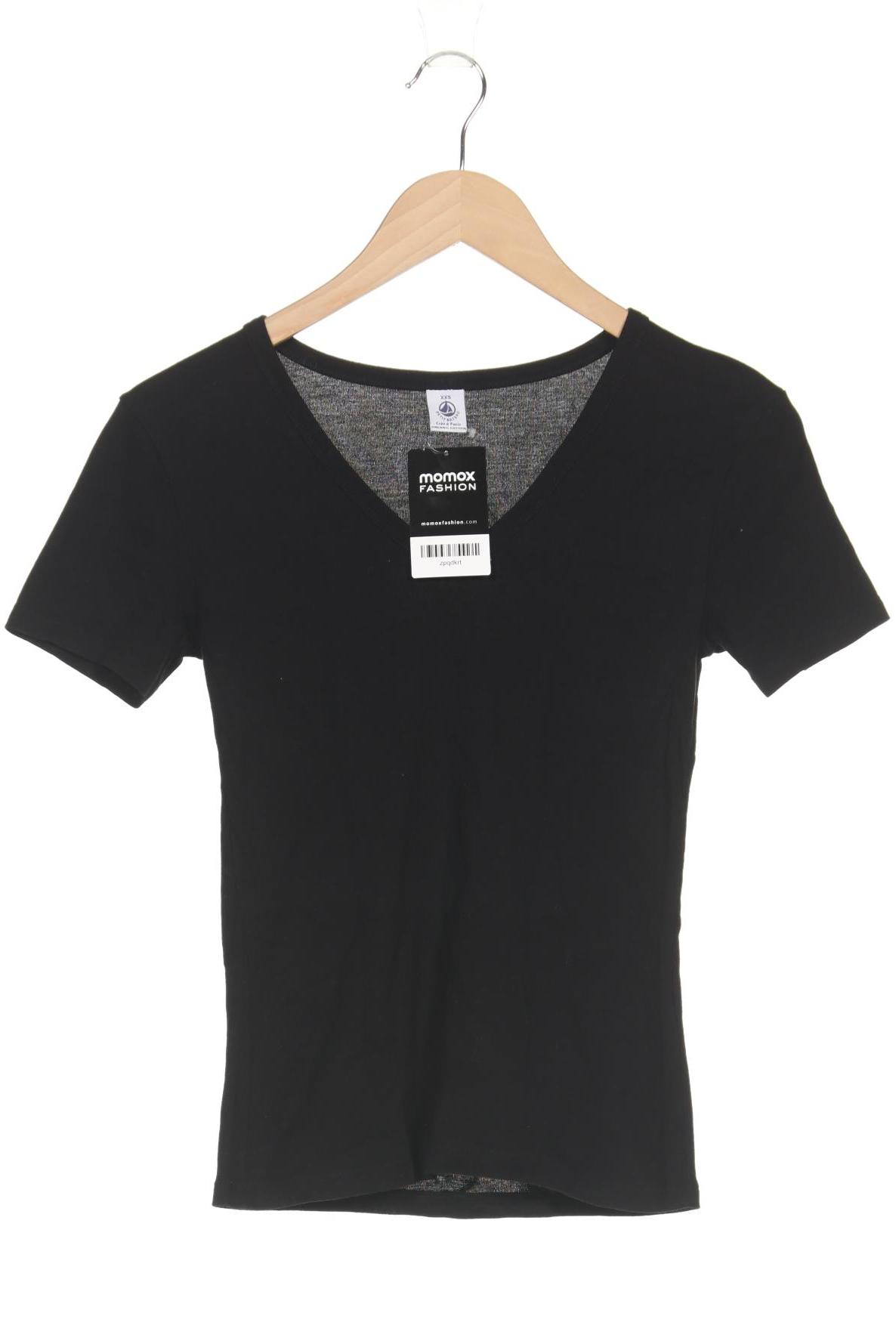 

Petit Bateau Damen T-Shirt, schwarz, Gr. 32