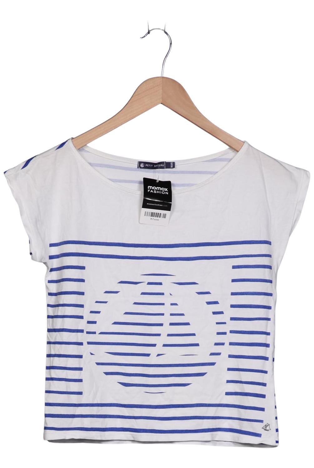 

Petit Bateau Damen T-Shirt, weiß, Gr. 32