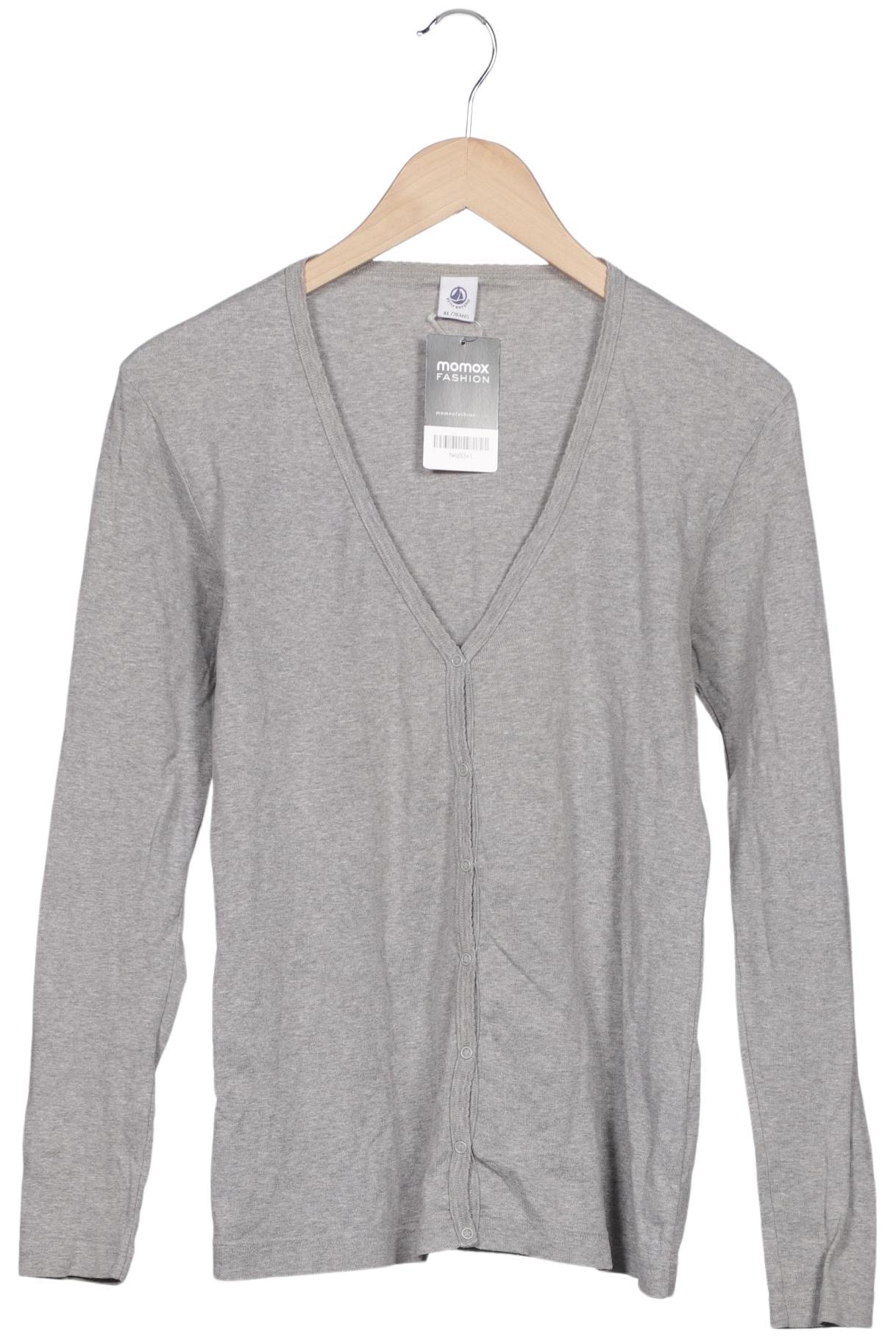 

Petit Bateau Damen Langarmshirt, grau, Gr. 44