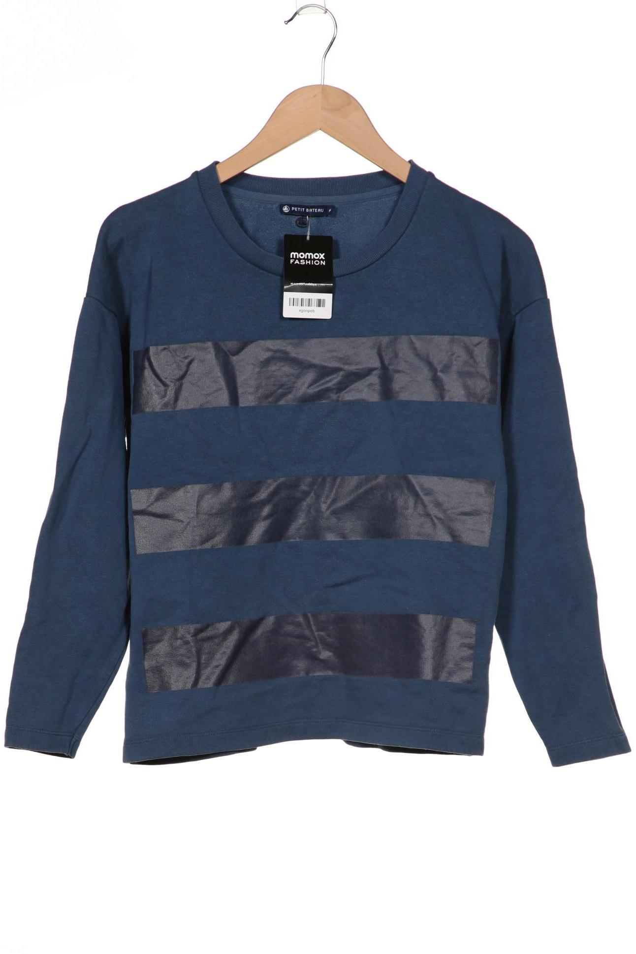 

Petit Bateau Damen Sweatshirt, blau, Gr. 36