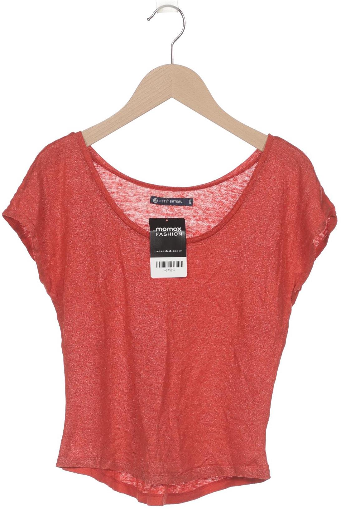 

Petit Bateau Damen T-Shirt, rot, Gr. 34