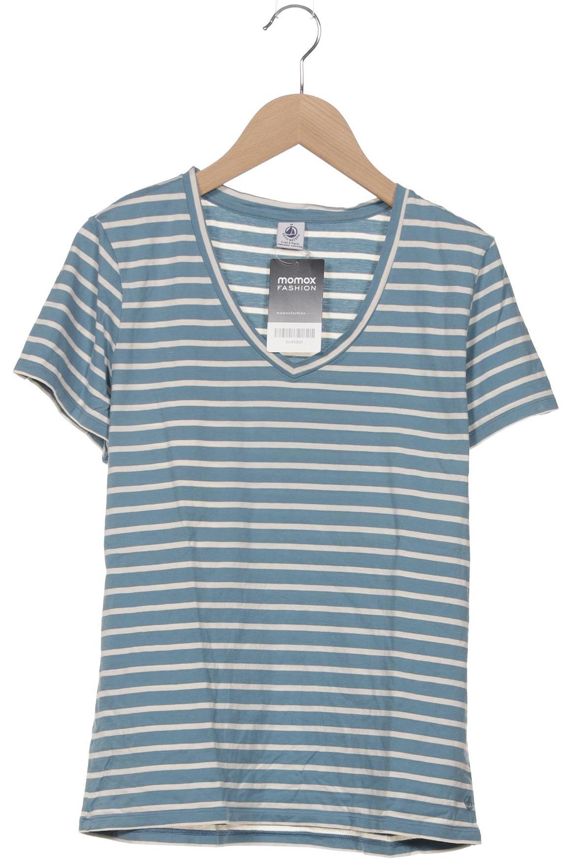 

Petit Bateau Damen T-Shirt, blau, Gr. 38