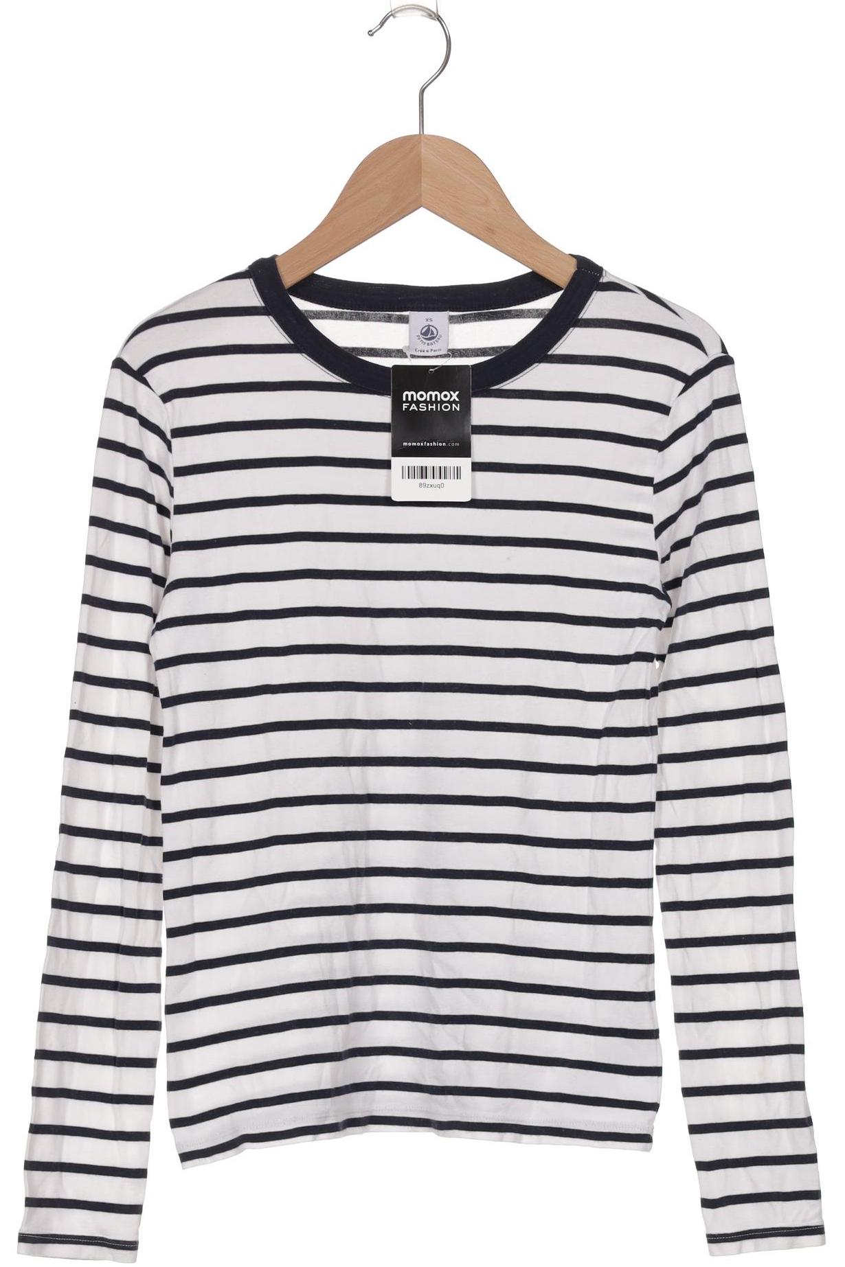 

Petit Bateau Damen Langarmshirt, marineblau, Gr. 34