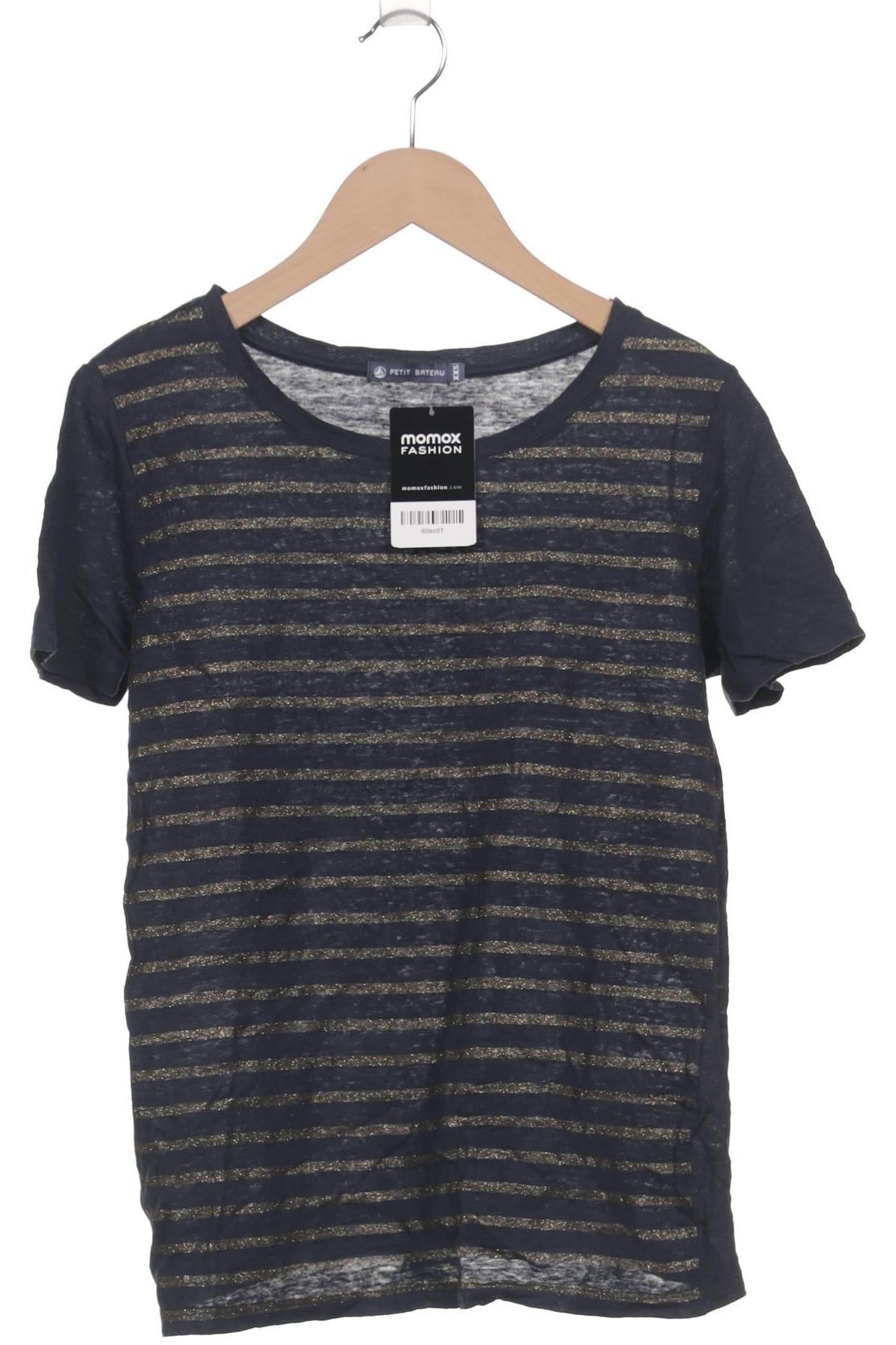 

Petit Bateau Damen T-Shirt, marineblau, Gr. 32