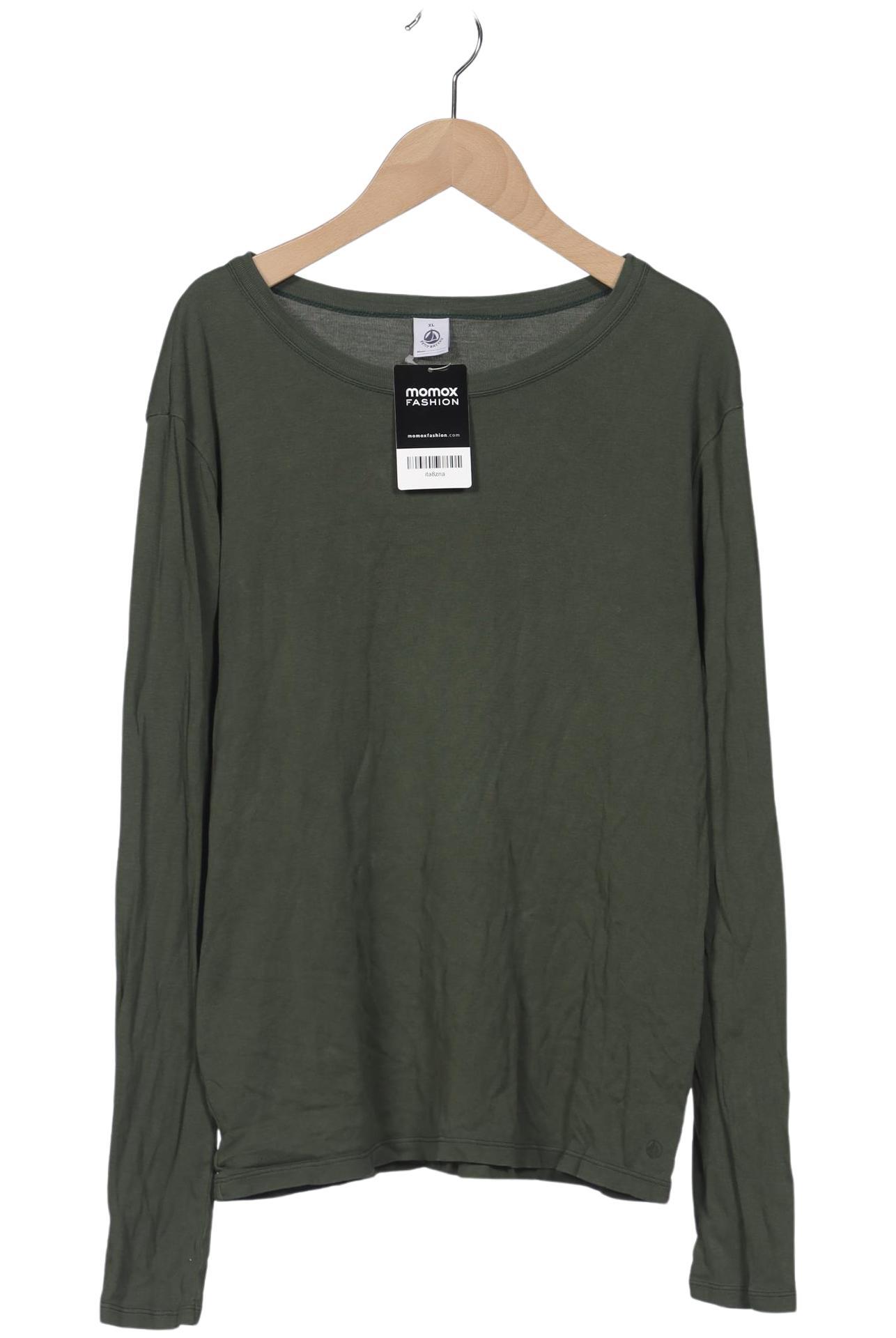 

Petit Bateau Damen Langarmshirt, grün, Gr. 44