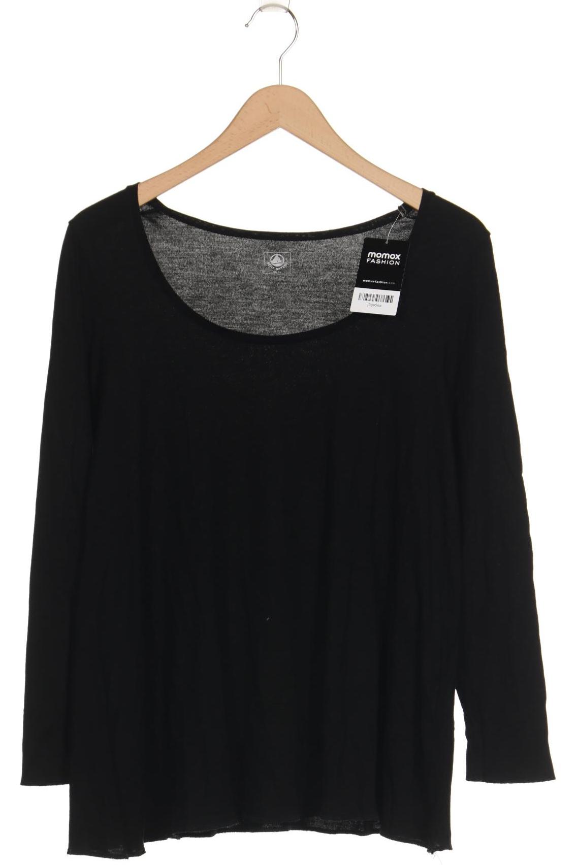 

Petit Bateau Damen Langarmshirt, schwarz, Gr. uni