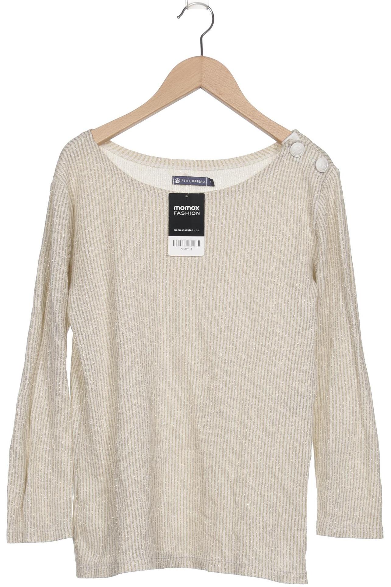 

Petit Bateau Damen Langarmshirt, cremeweiß, Gr. 36
