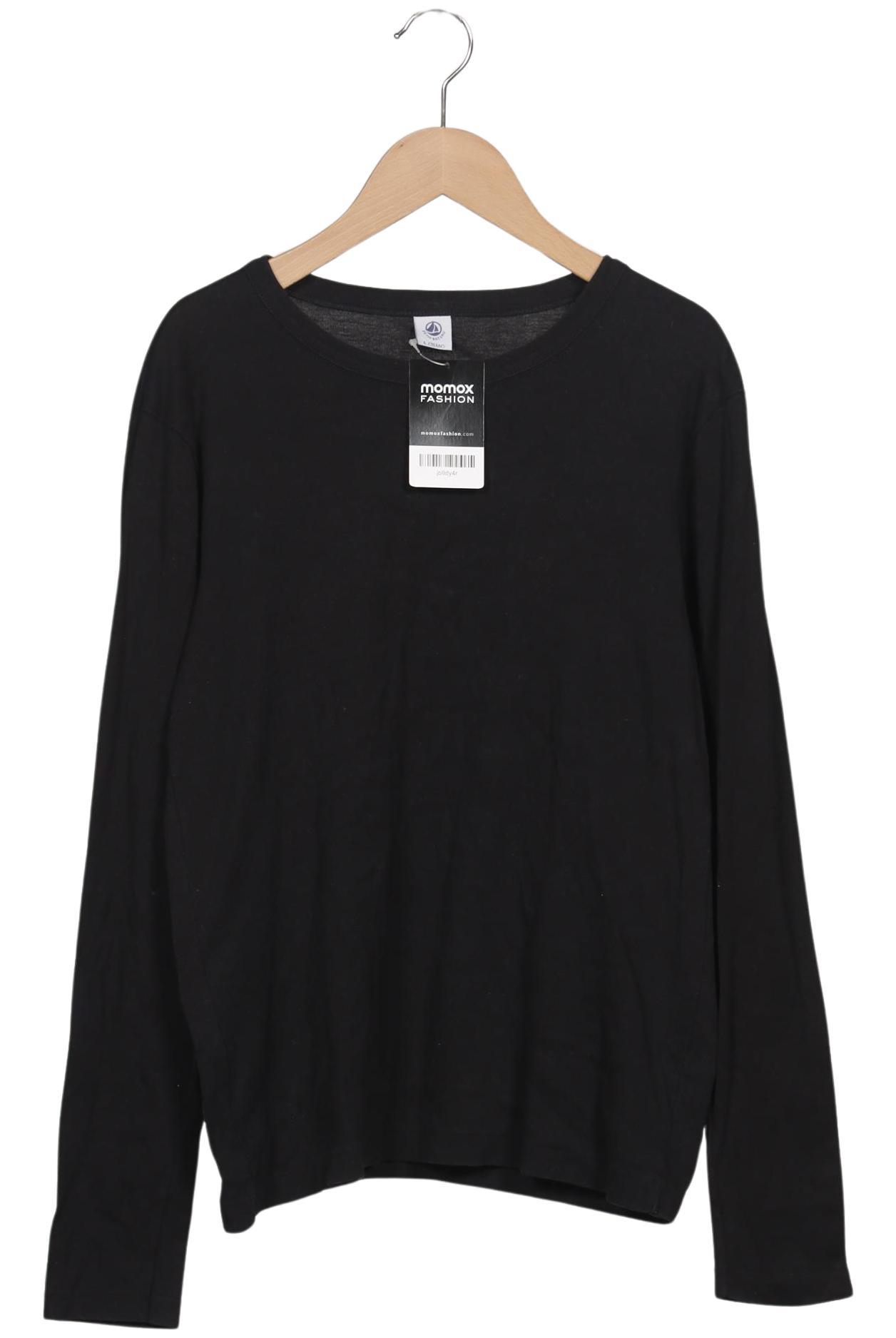 

Petit Bateau Damen Langarmshirt, schwarz, Gr. 42