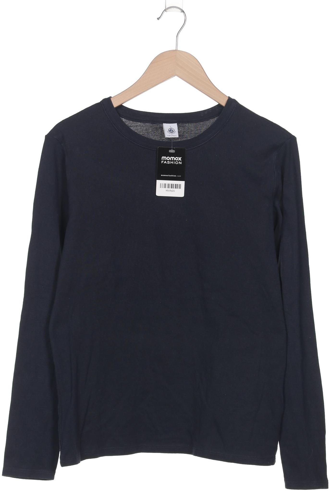 

Petit Bateau Damen Langarmshirt, marineblau, Gr. 42