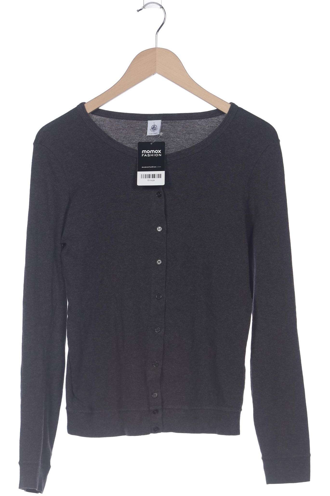 

Petit Bateau Damen Strickjacke, grau, Gr. 42