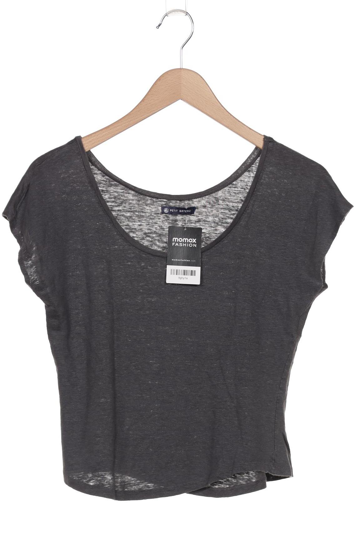 

Petit Bateau Damen T-Shirt, grau, Gr. 38