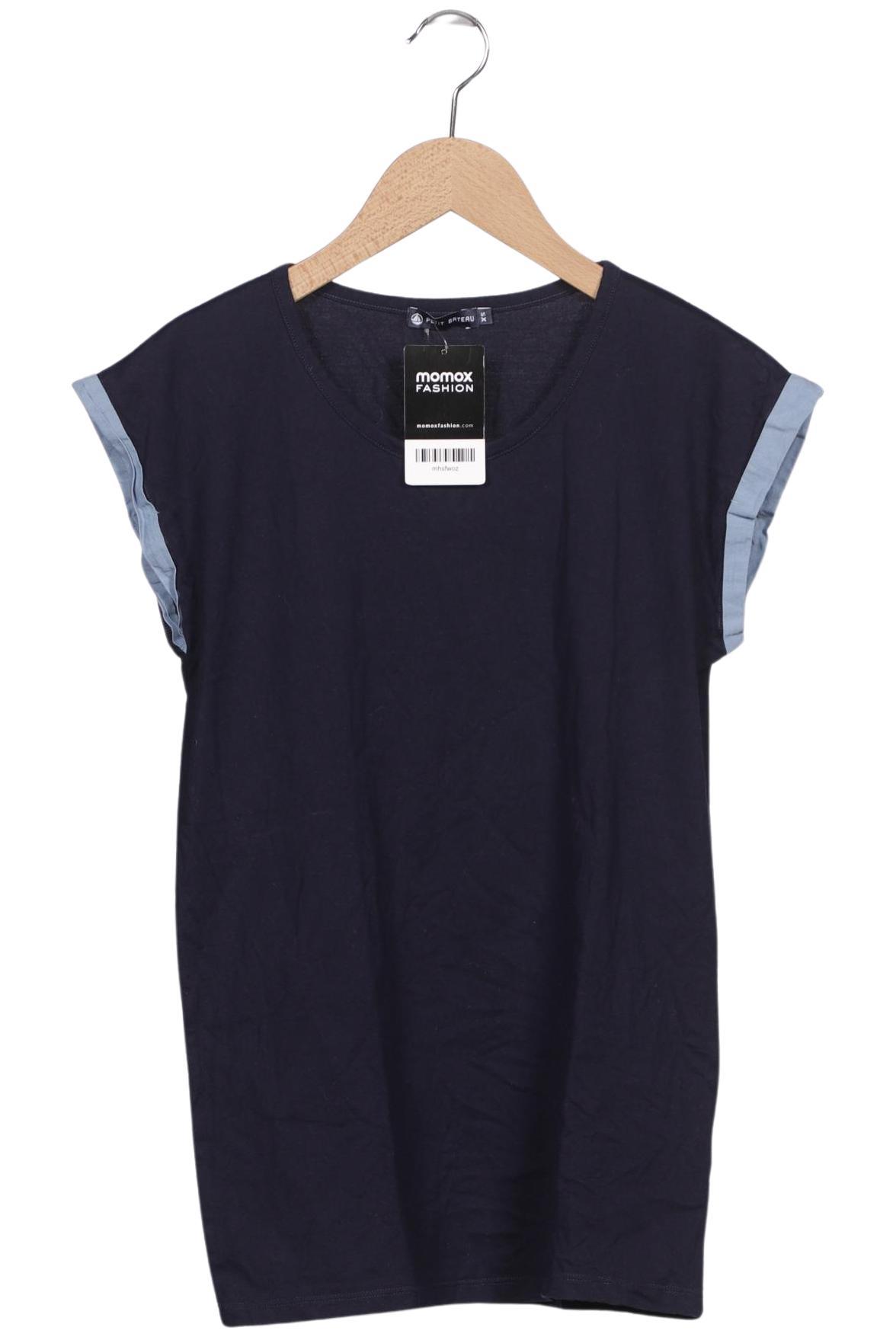 

Petit Bateau Damen T-Shirt, marineblau, Gr. 34