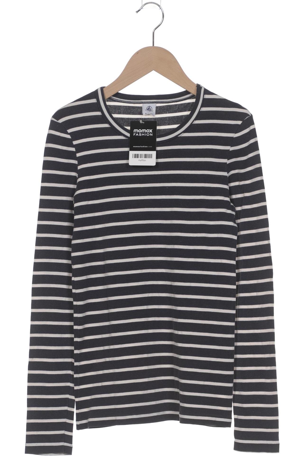 

Petit Bateau Damen Langarmshirt, marineblau, Gr. 38