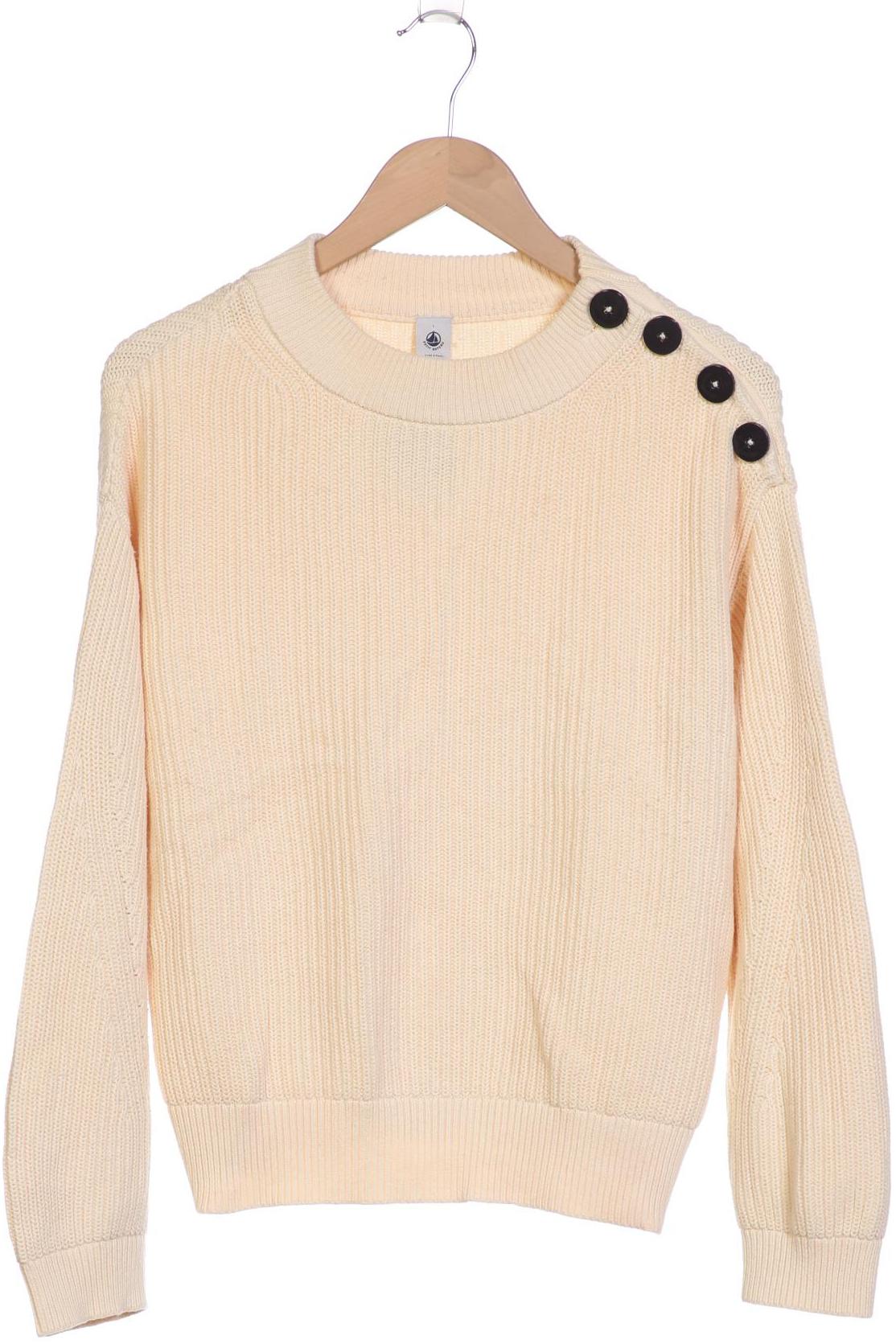 

Petit Bateau Damen Pullover, cremeweiß, Gr. 42