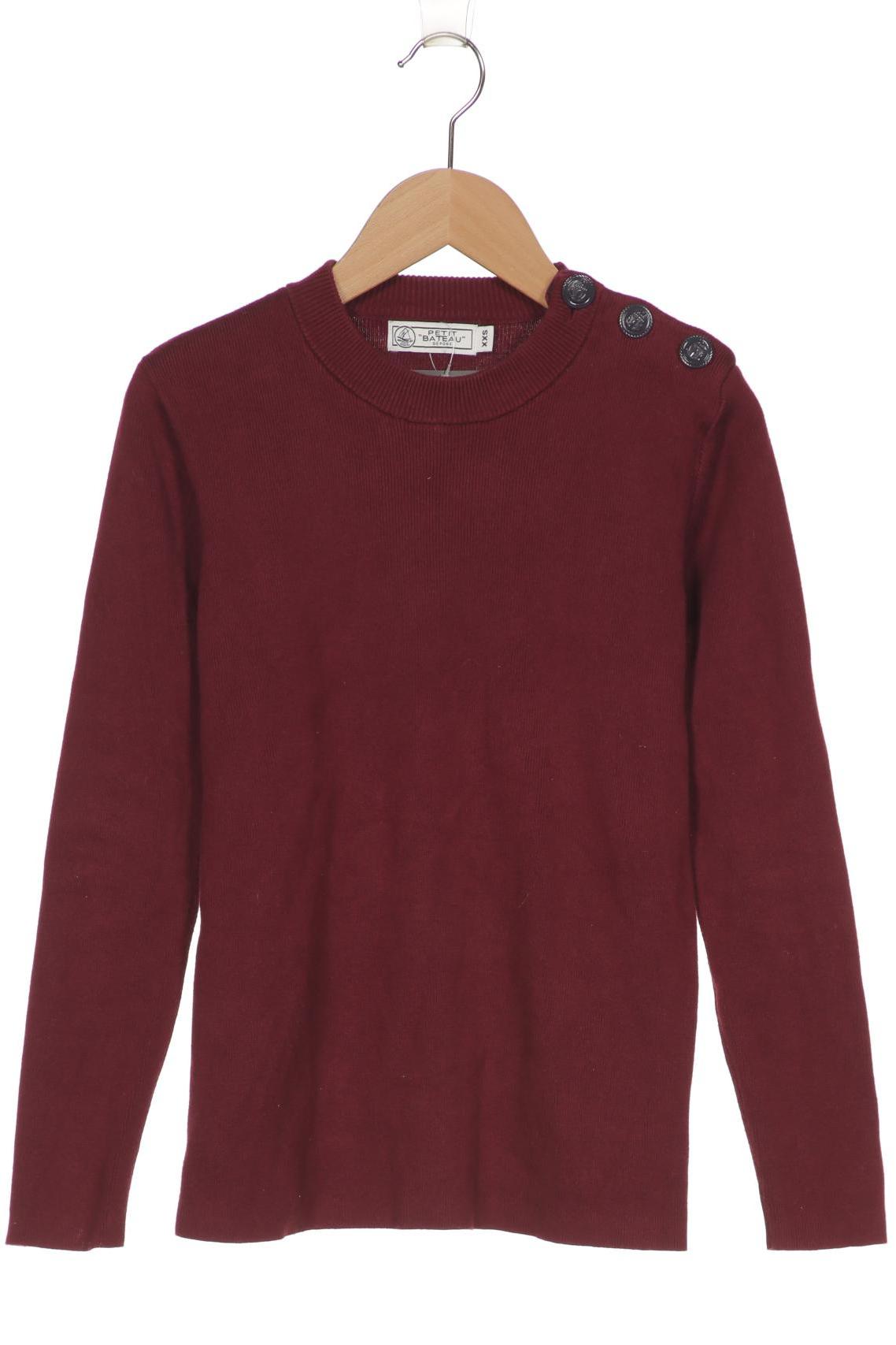 

Petit Bateau Damen Pullover, bordeaux