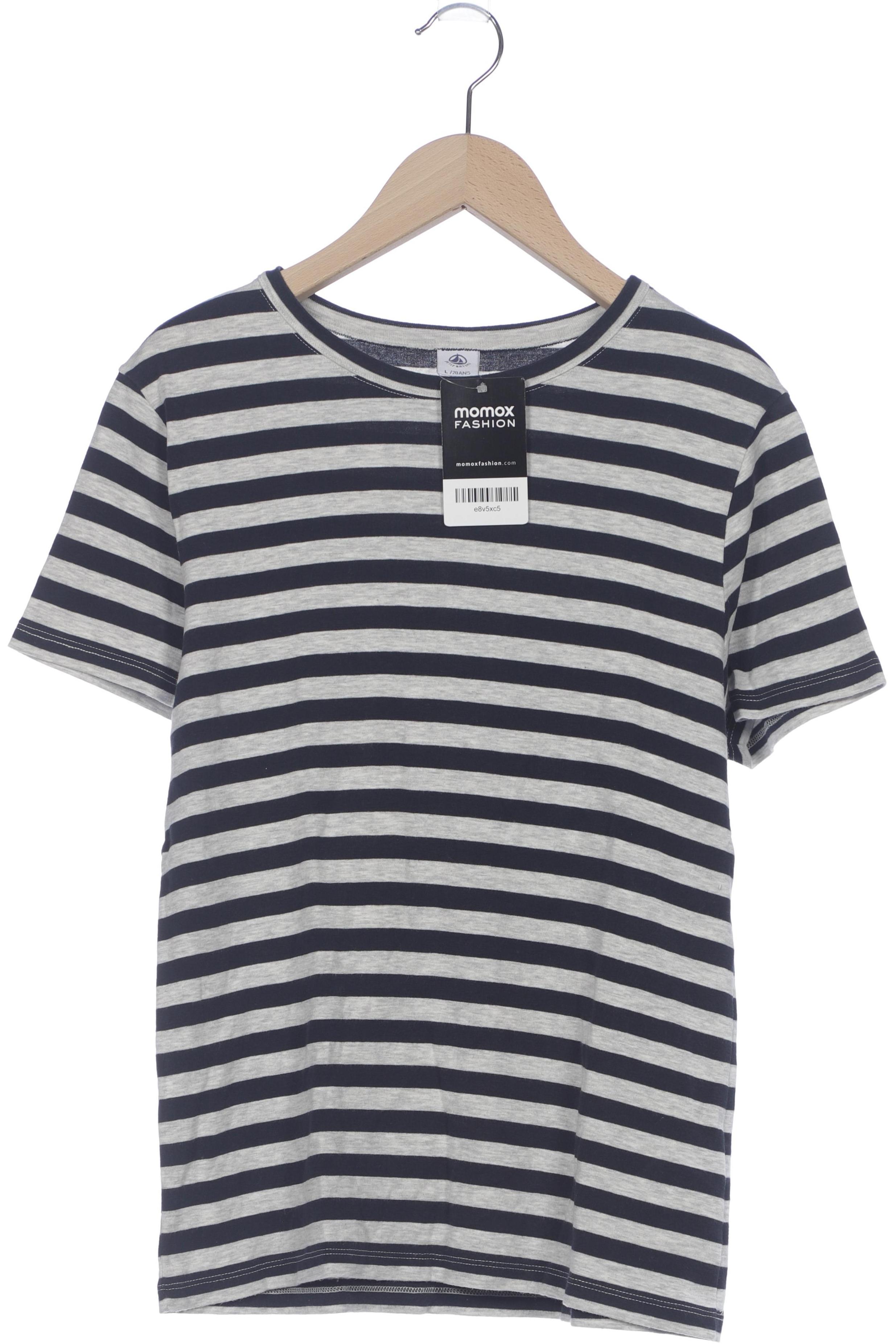 

Petit Bateau Damen T-Shirt, grau, Gr. 42