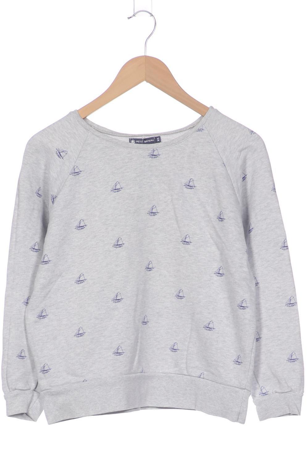

Petit Bateau Damen Sweatshirt, grau, Gr. 34