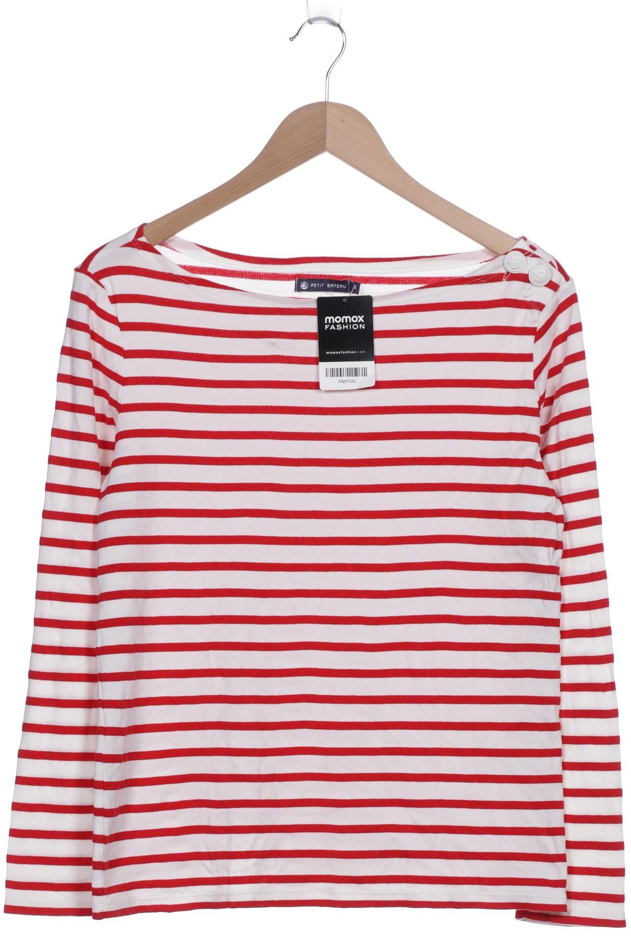 

Petit Bateau Damen Langarmshirt, weiß