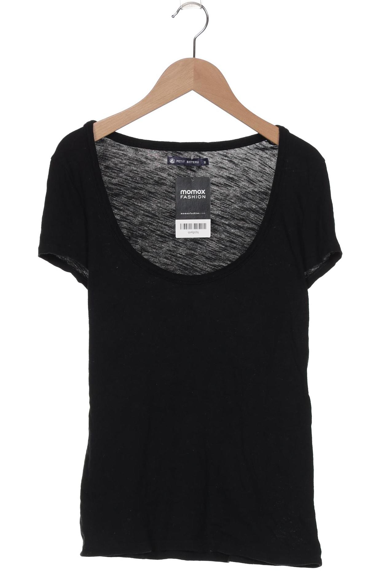

Petit Bateau Damen T-Shirt, schwarz, Gr. 38