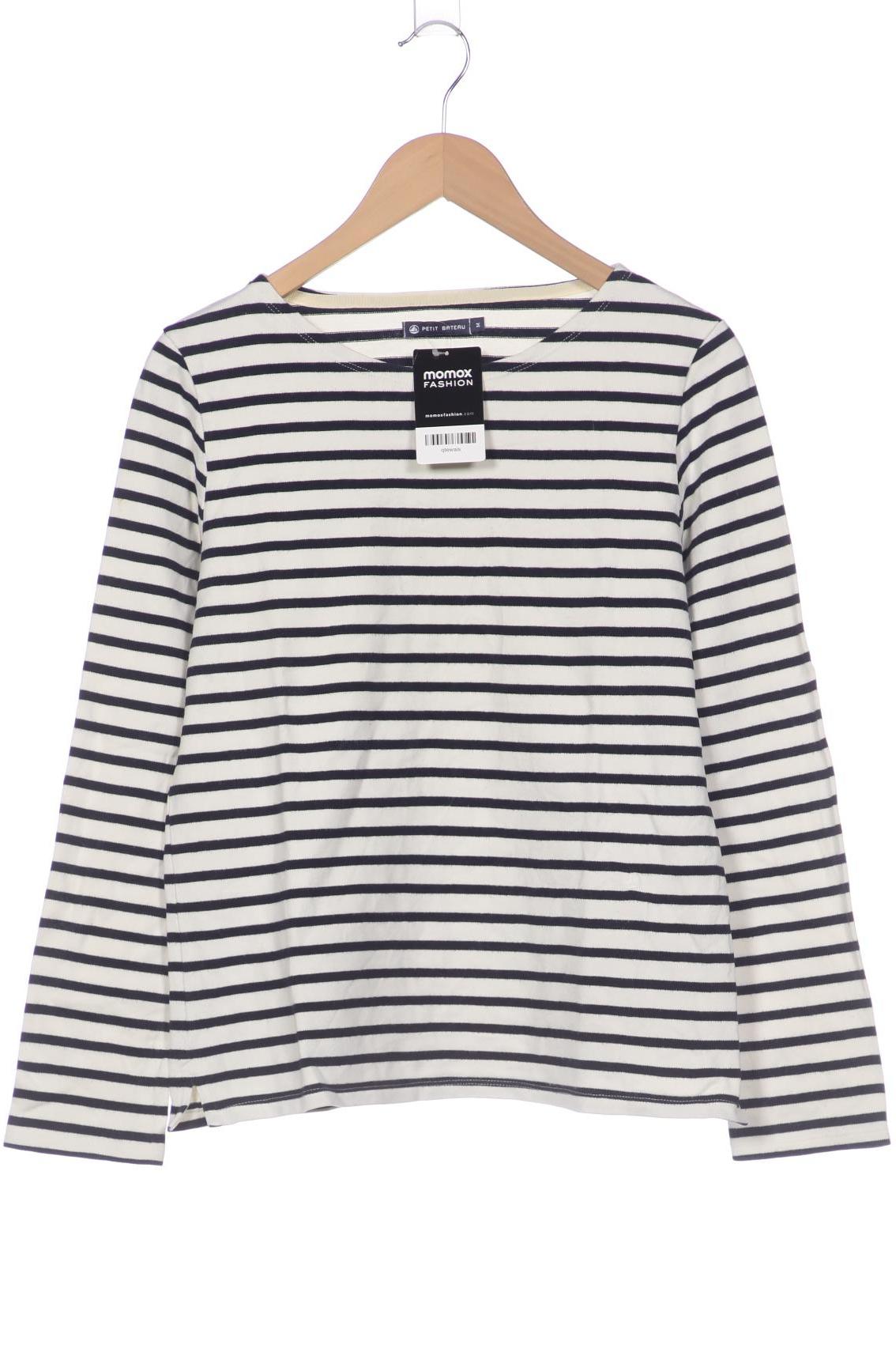 

Petit Bateau Damen Langarmshirt, marineblau, Gr. 38
