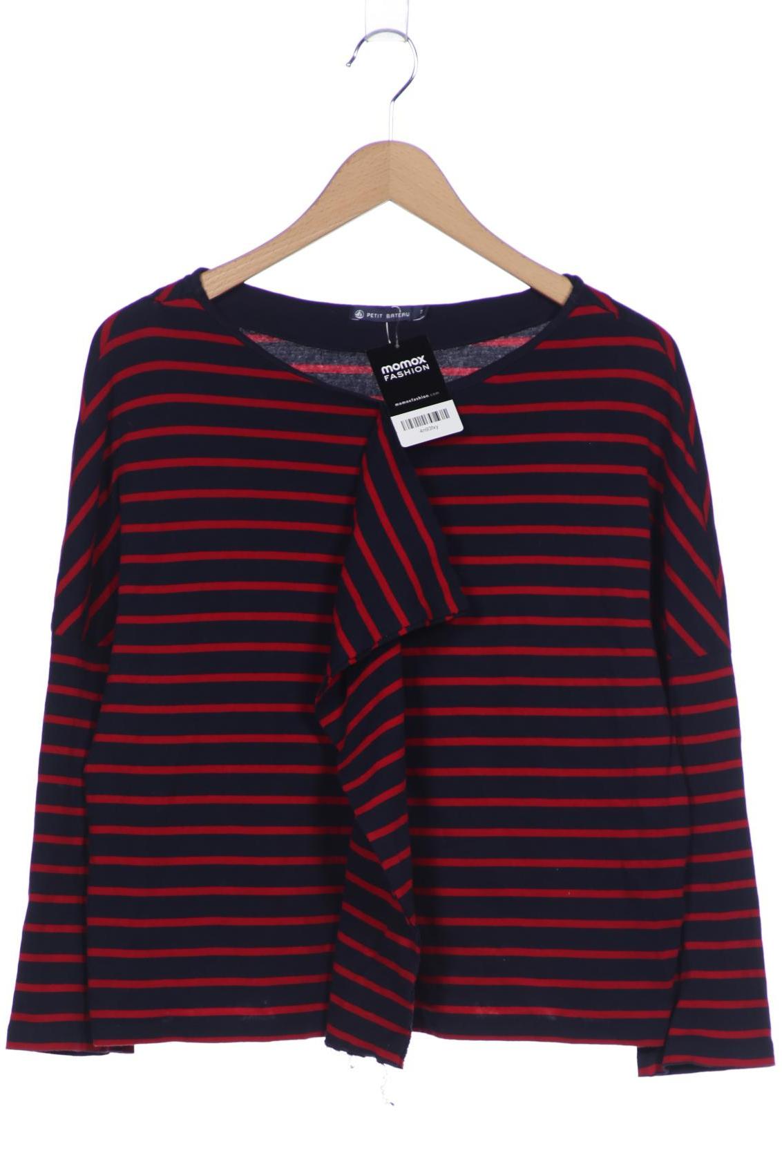 

Petit Bateau Damen Langarmshirt, marineblau, Gr. 38