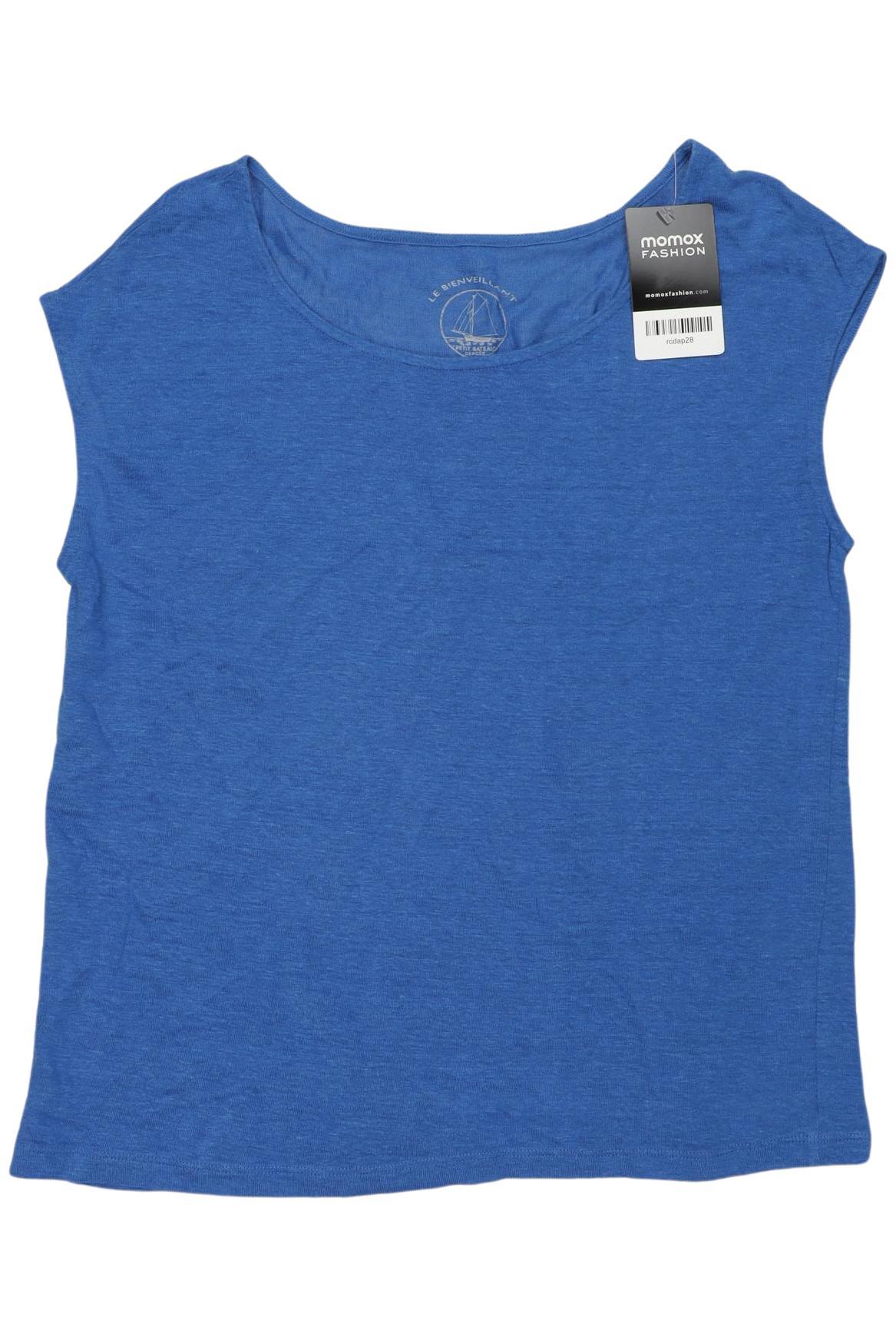 

Petit Bateau Damen T-Shirt, blau, Gr. 38
