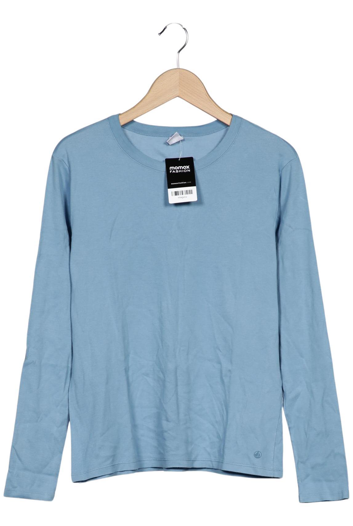 

Petit Bateau Damen Langarmshirt, hellblau, Gr. 44