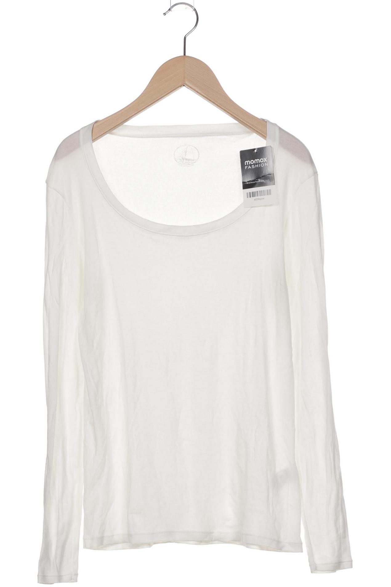 

Petit Bateau Damen Langarmshirt, weiß, Gr. 42