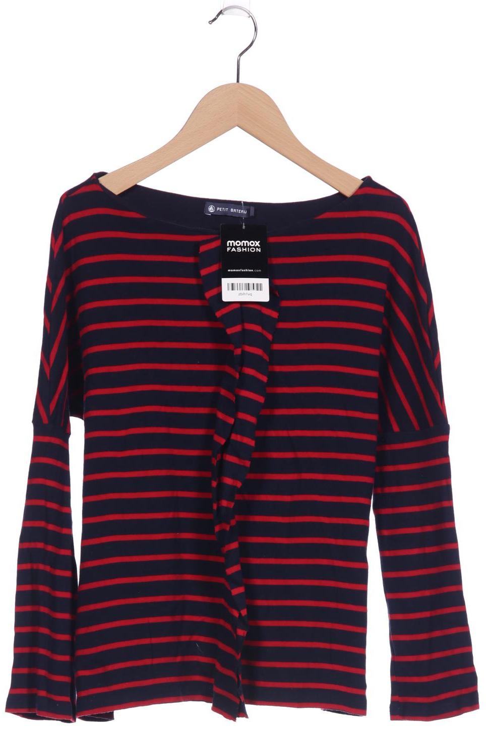 

Petit Bateau Damen Langarmshirt, rot, Gr. 36